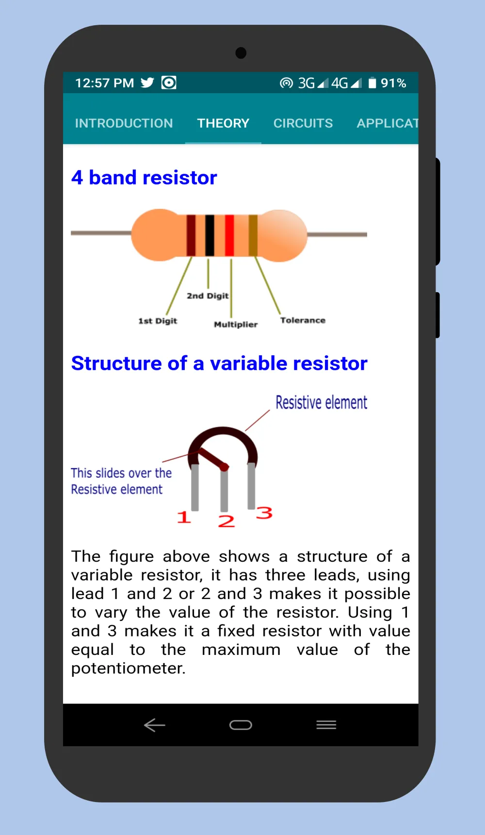 Basic Electronics: Study guide | Indus Appstore | Screenshot