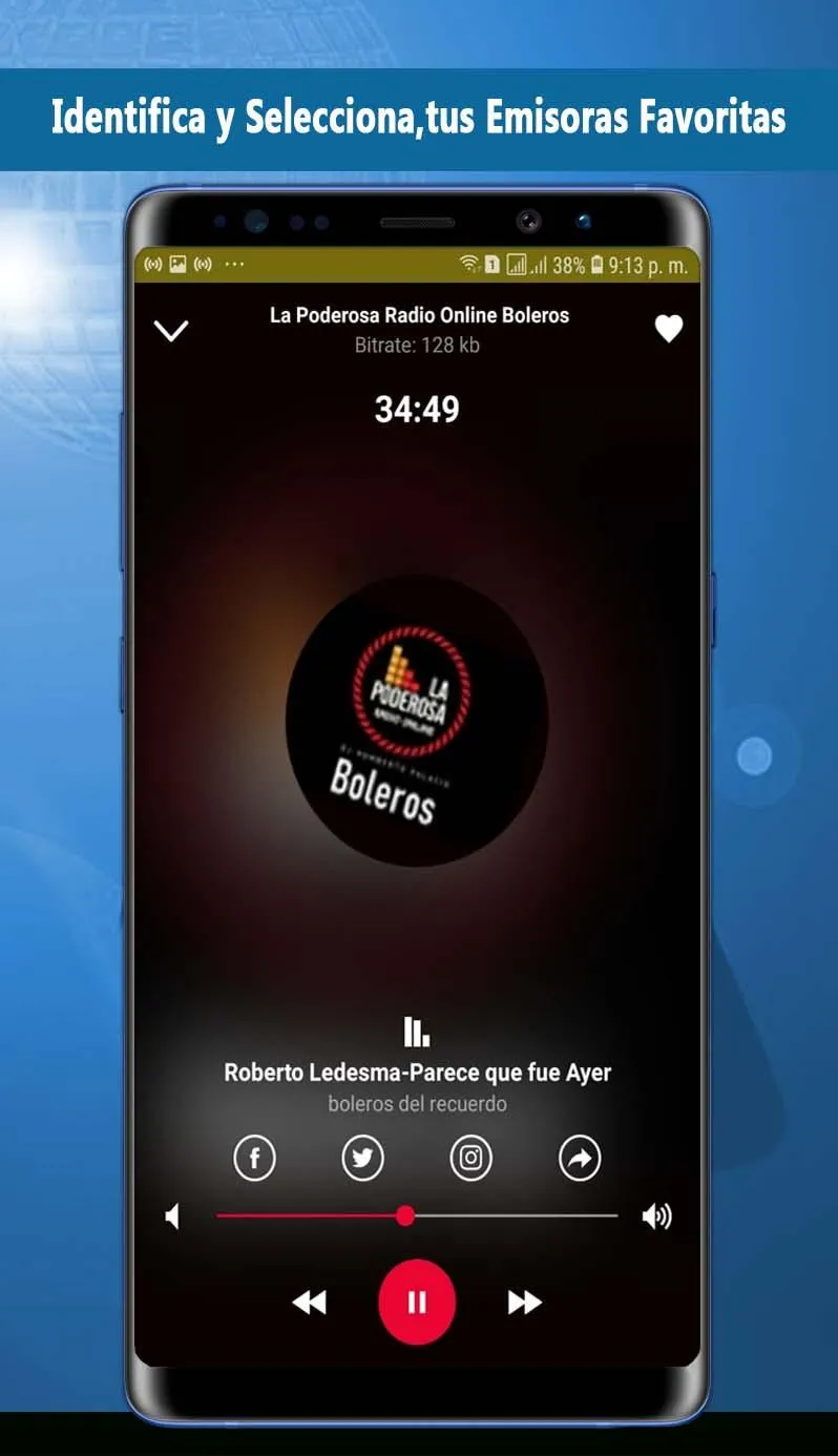 Boleros del Recuerdo | Indus Appstore | Screenshot