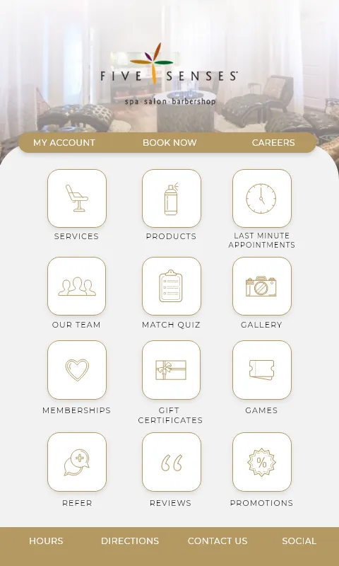 5 Senses Spa Salon Barbershop | Indus Appstore | Screenshot