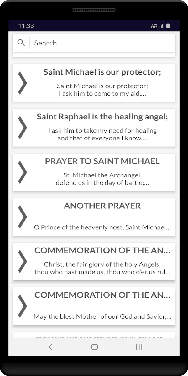 Prayers to Angels of God | Indus Appstore | Screenshot