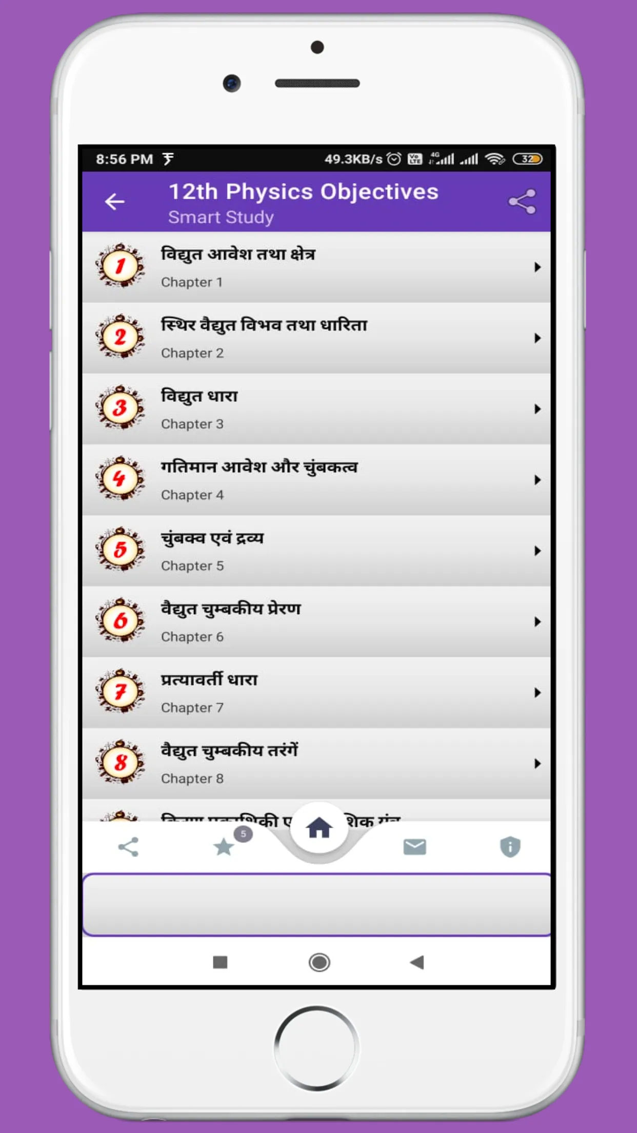 12th Physics Objectives | Indus Appstore | Screenshot