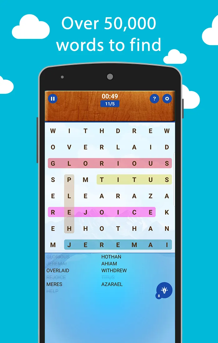 Bible Word Search | Indus Appstore | Screenshot