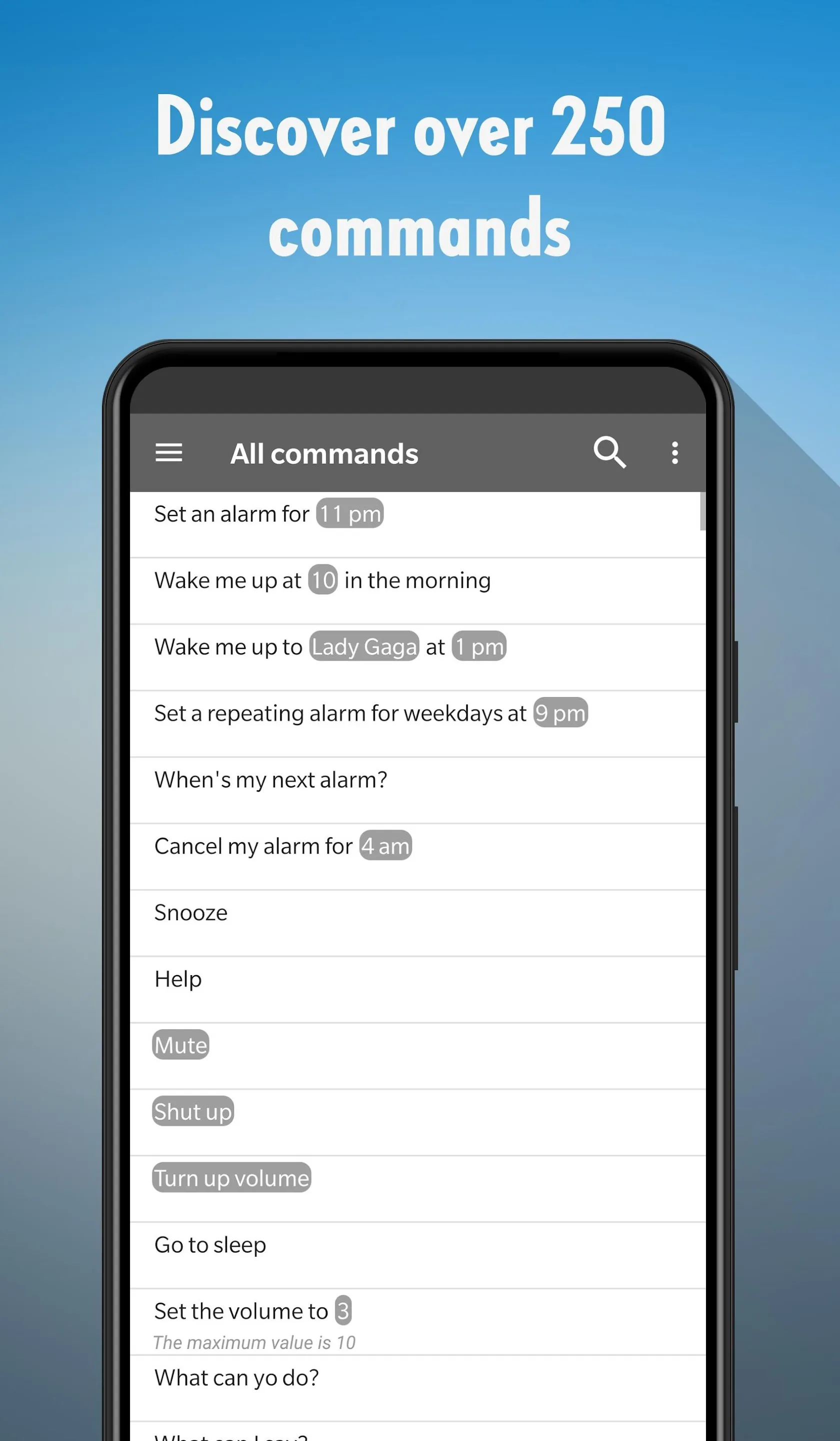 Voice Commands for Cortana | Indus Appstore | Screenshot