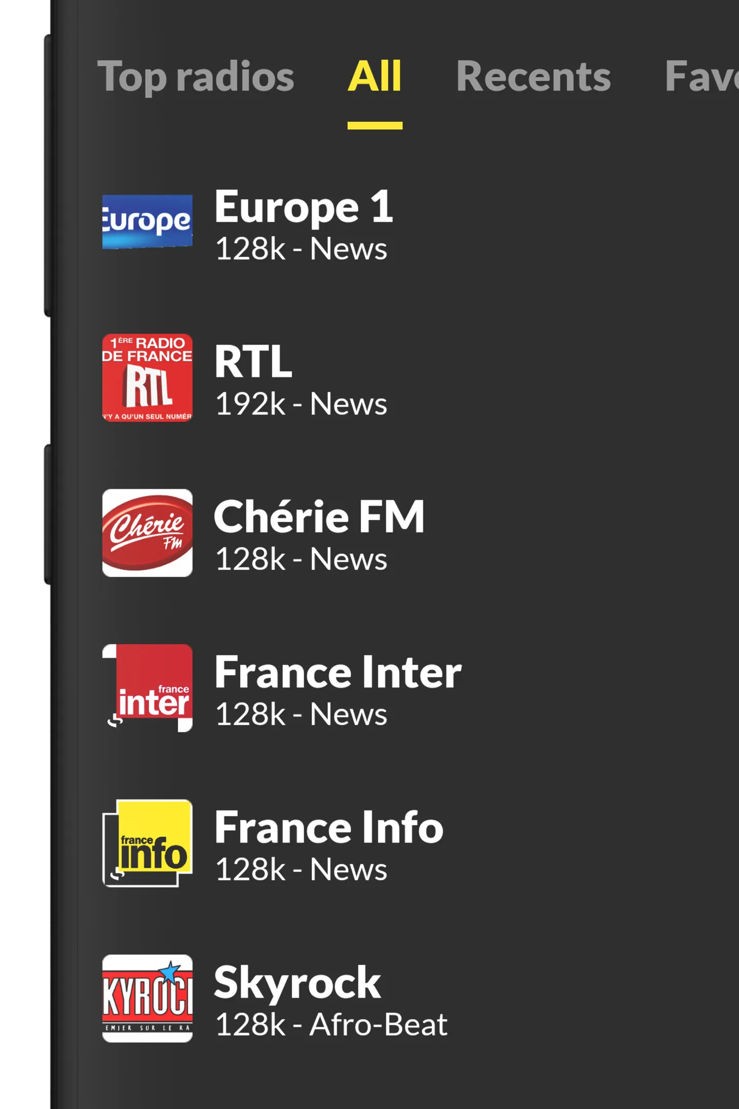 Live French Radio FM Online | Indus Appstore | Screenshot