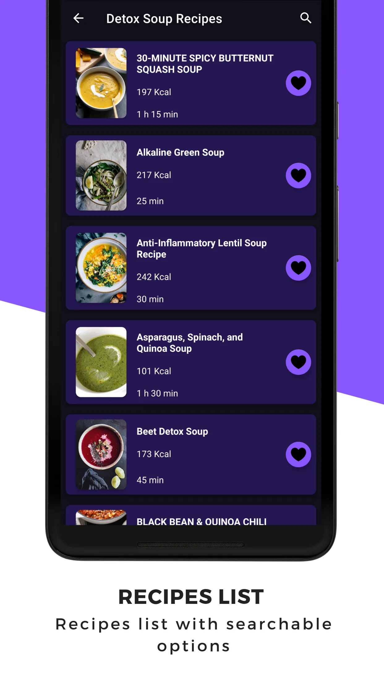 Detox Soup Recipes | Indus Appstore | Screenshot