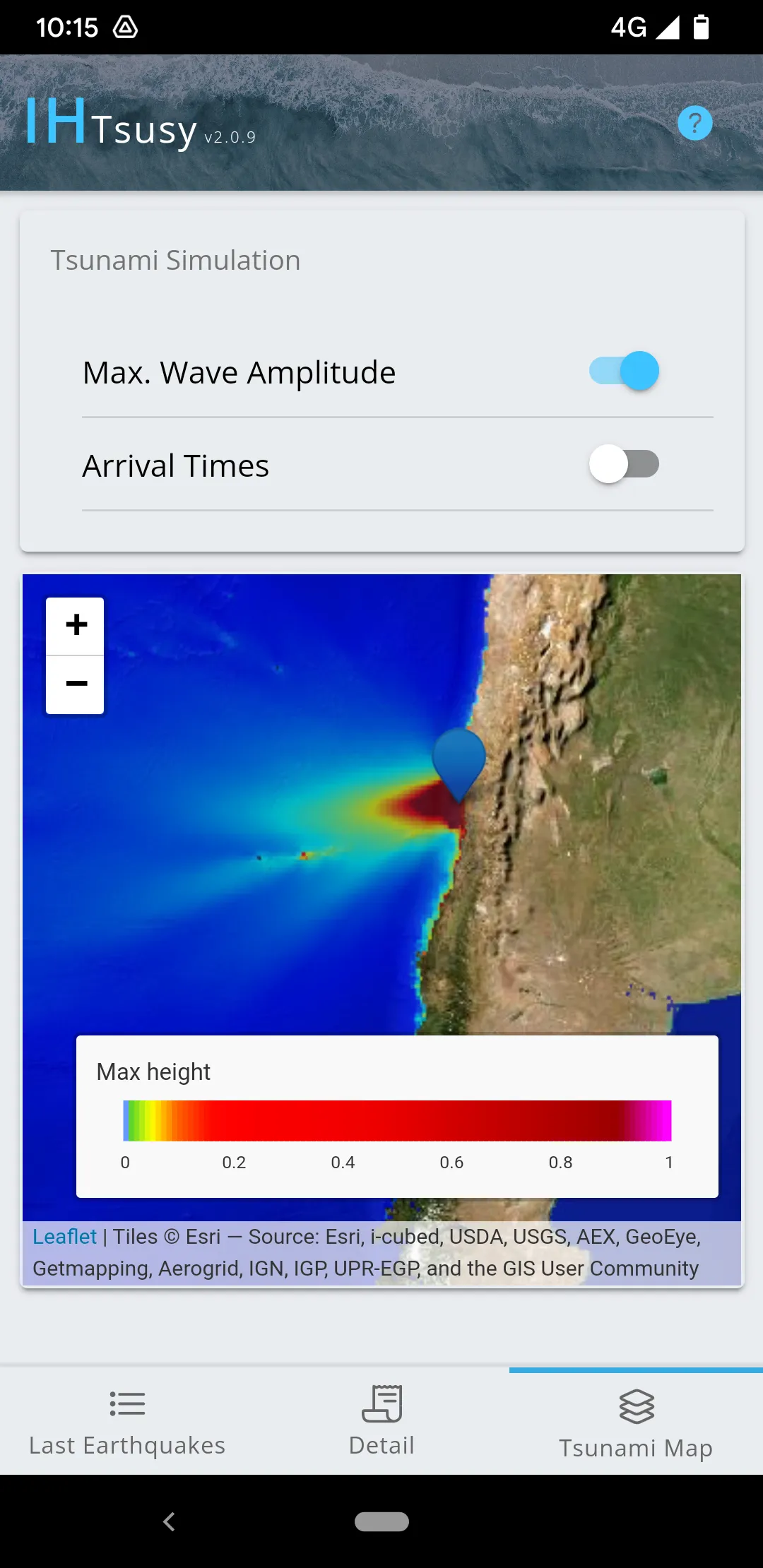 IH Tsunamis System | Indus Appstore | Screenshot