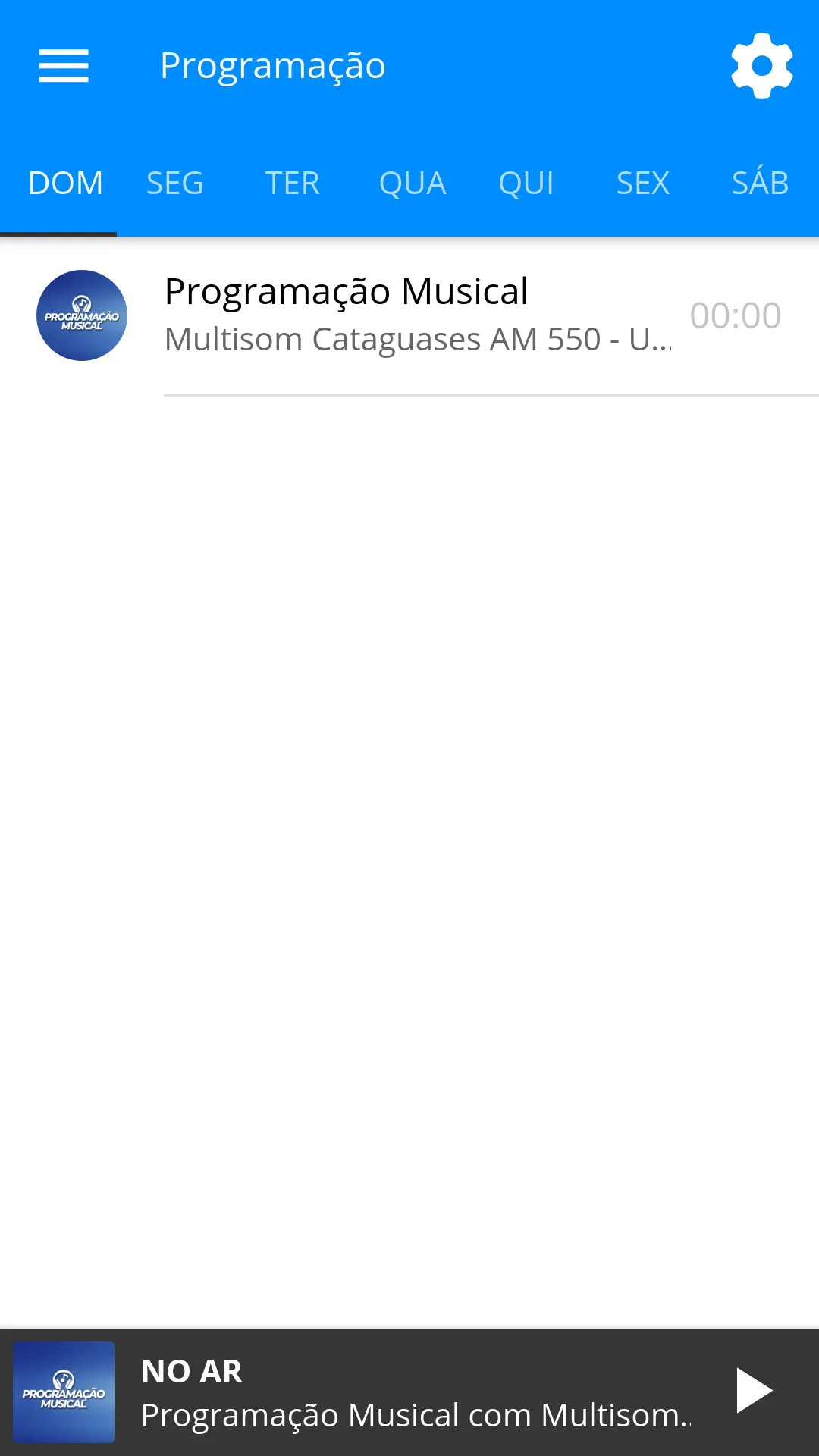 Multisom Radio Cataguases | Indus Appstore | Screenshot