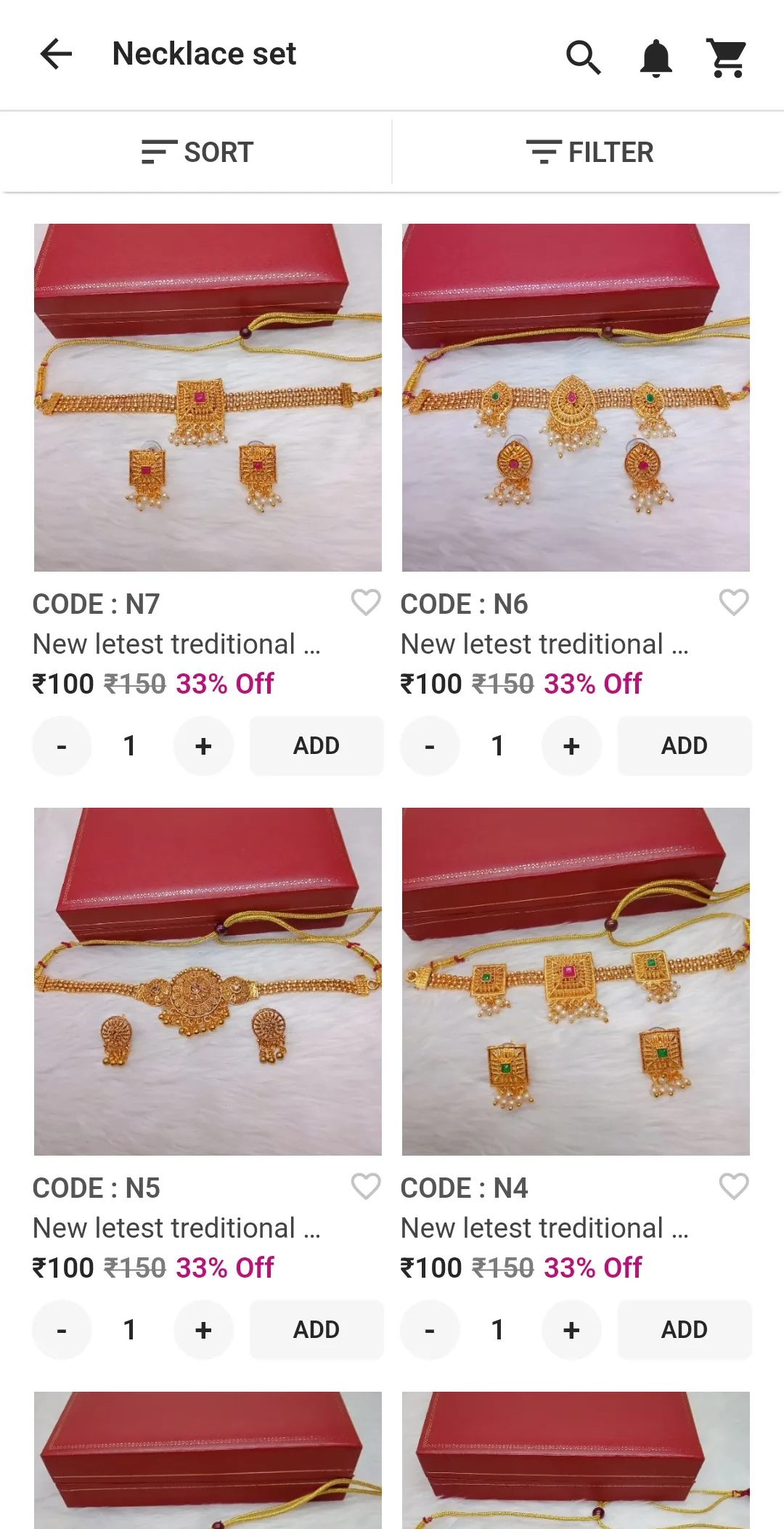 Unkar Jewellery : Shopping App | Indus Appstore | Screenshot