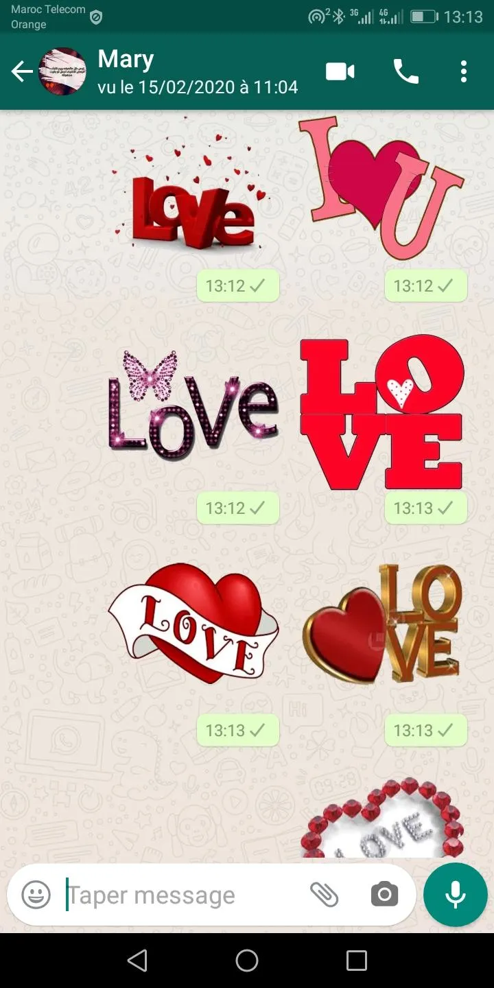 WASticker - Love stickers | Indus Appstore | Screenshot