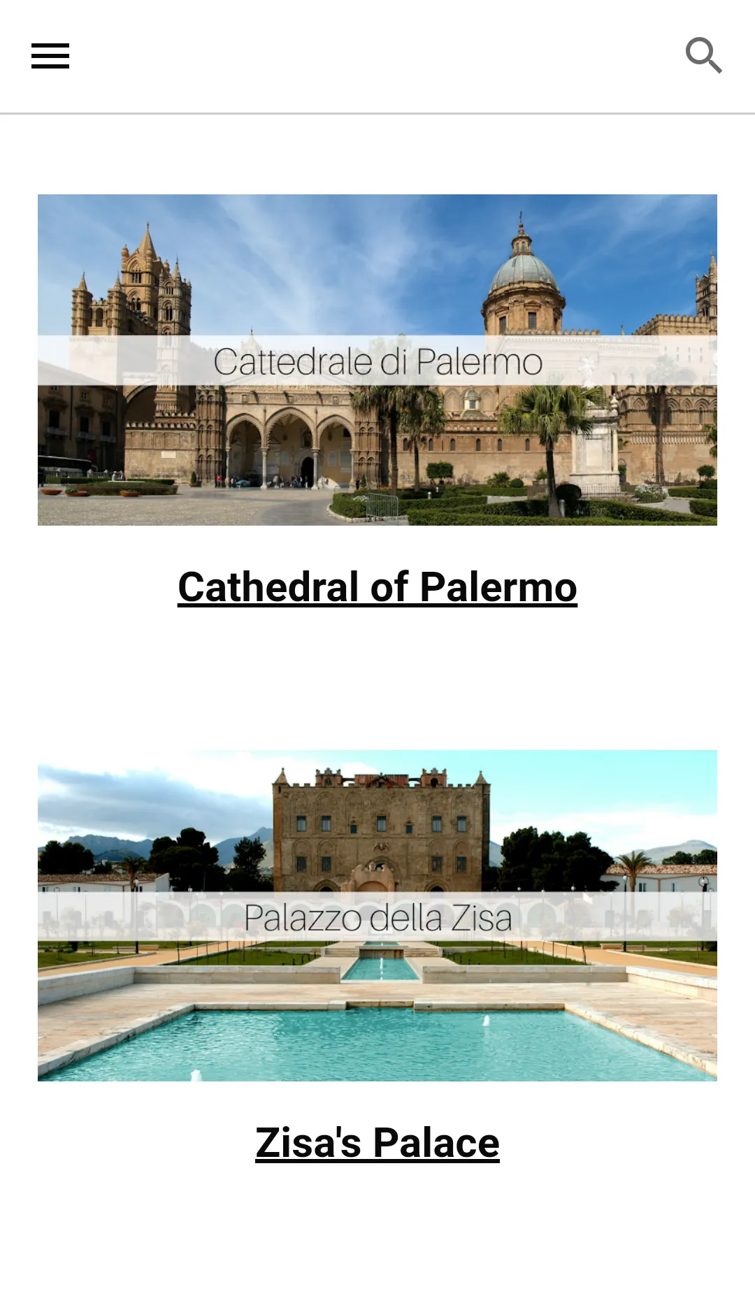 UNESCO Palermo | Indus Appstore | Screenshot