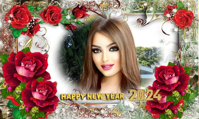 New year photo frame 2024 | Indus Appstore | Screenshot