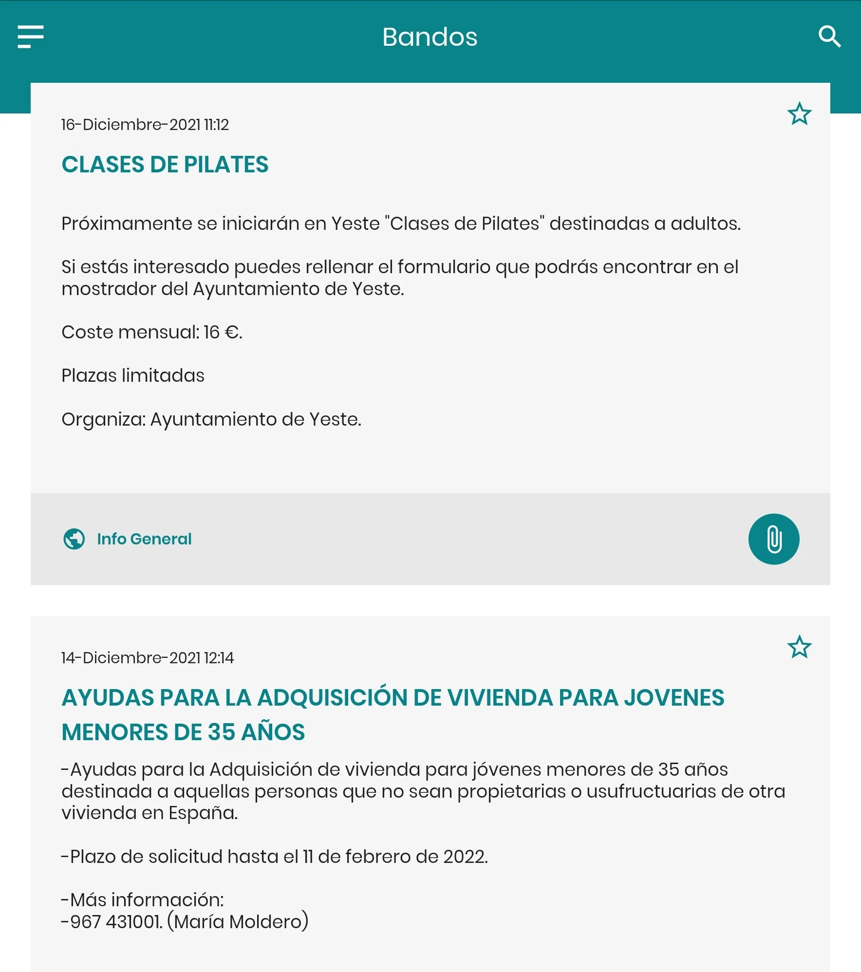 Yeste Informa | Indus Appstore | Screenshot