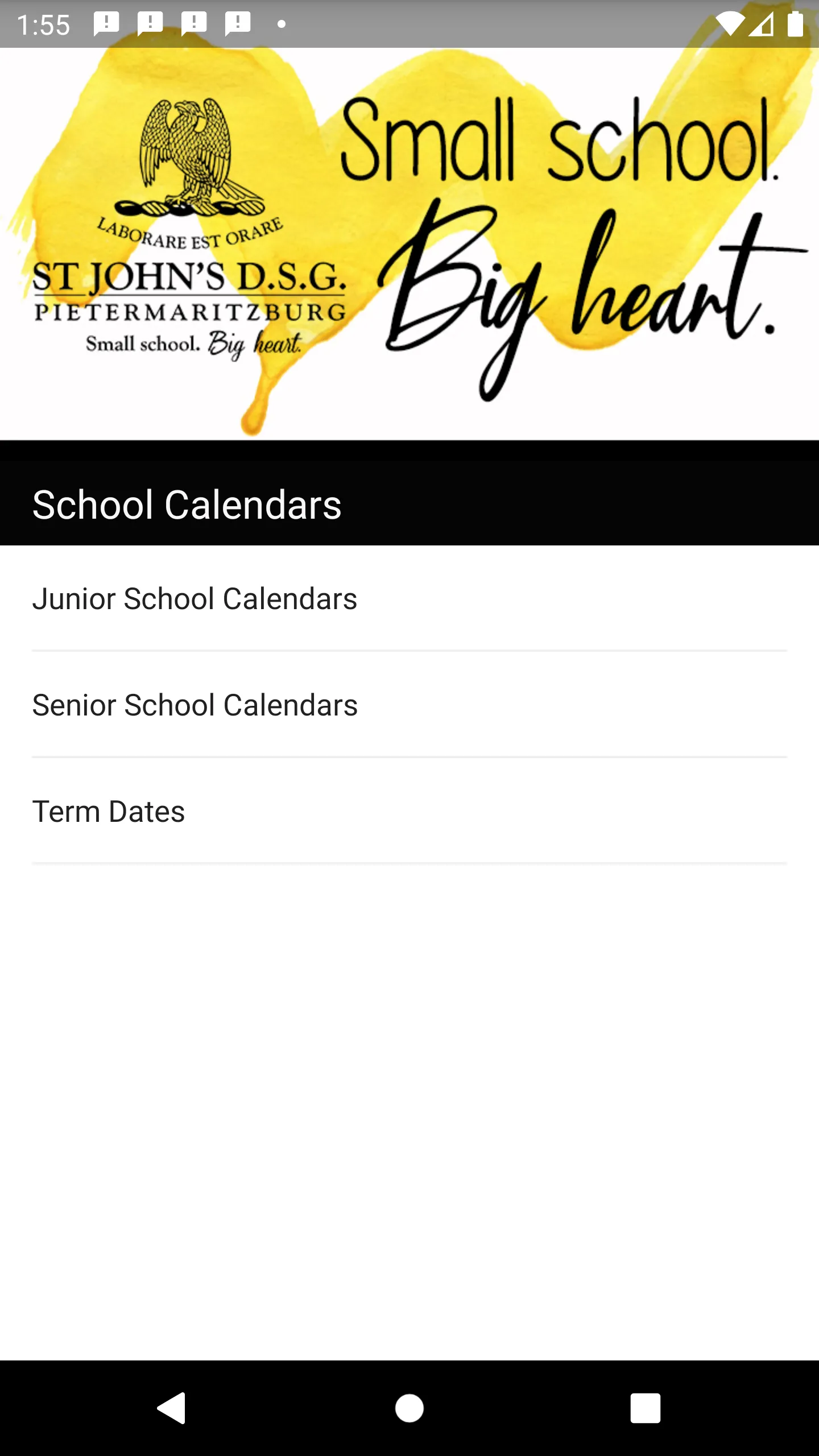 St John's DSG | Indus Appstore | Screenshot