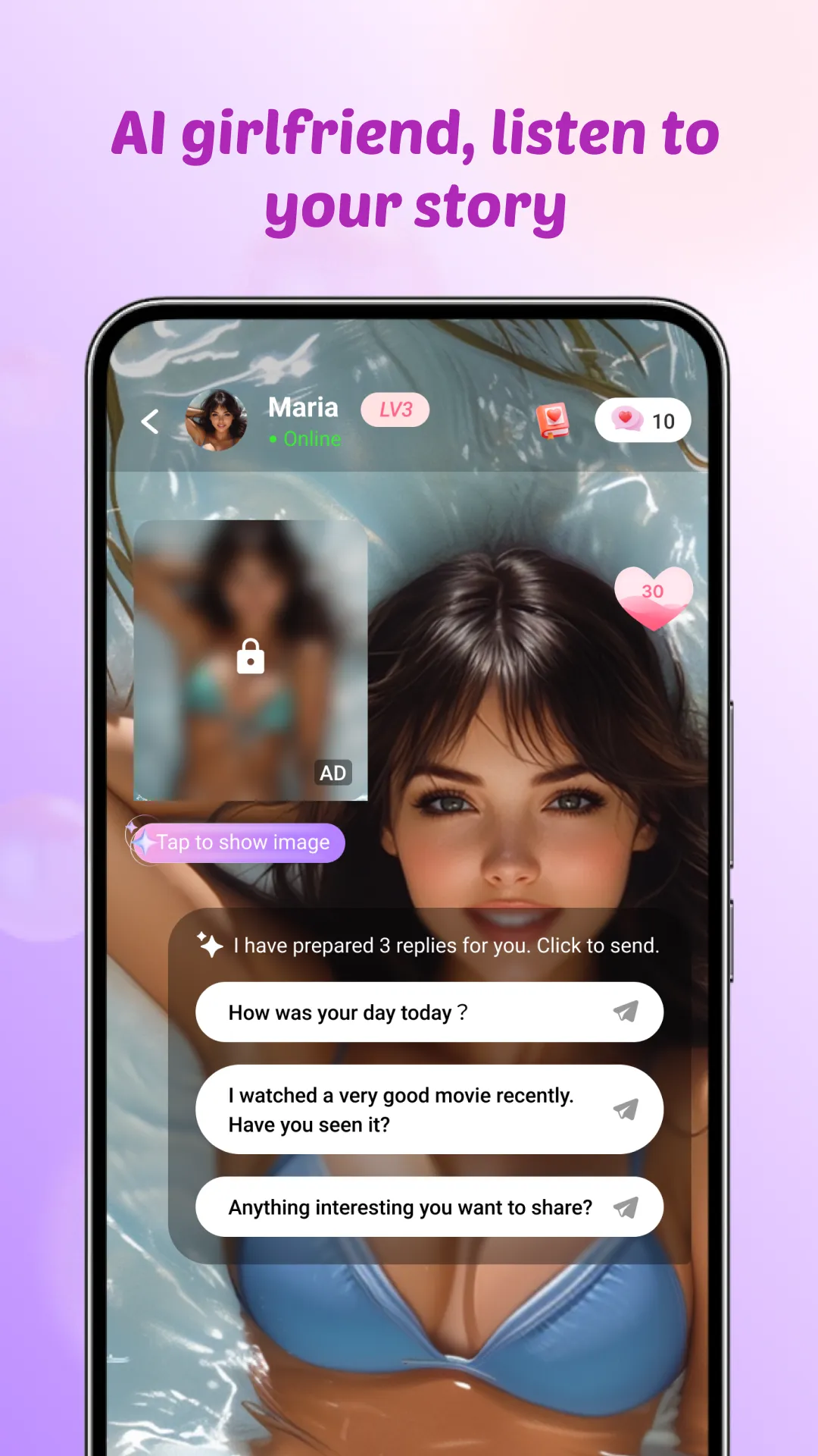 Sweet AI - Virtual Companion | Indus Appstore | Screenshot