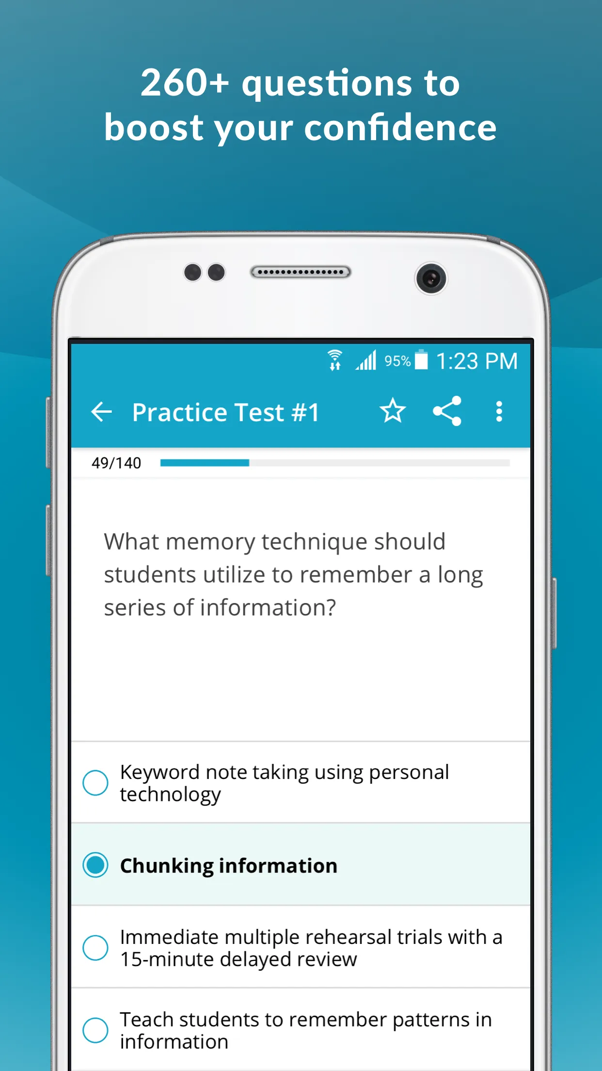 Praxis School Psychologist Exa | Indus Appstore | Screenshot