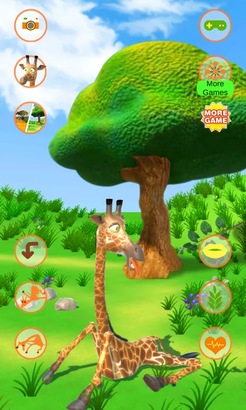 Talking Giraffe | Indus Appstore | Screenshot