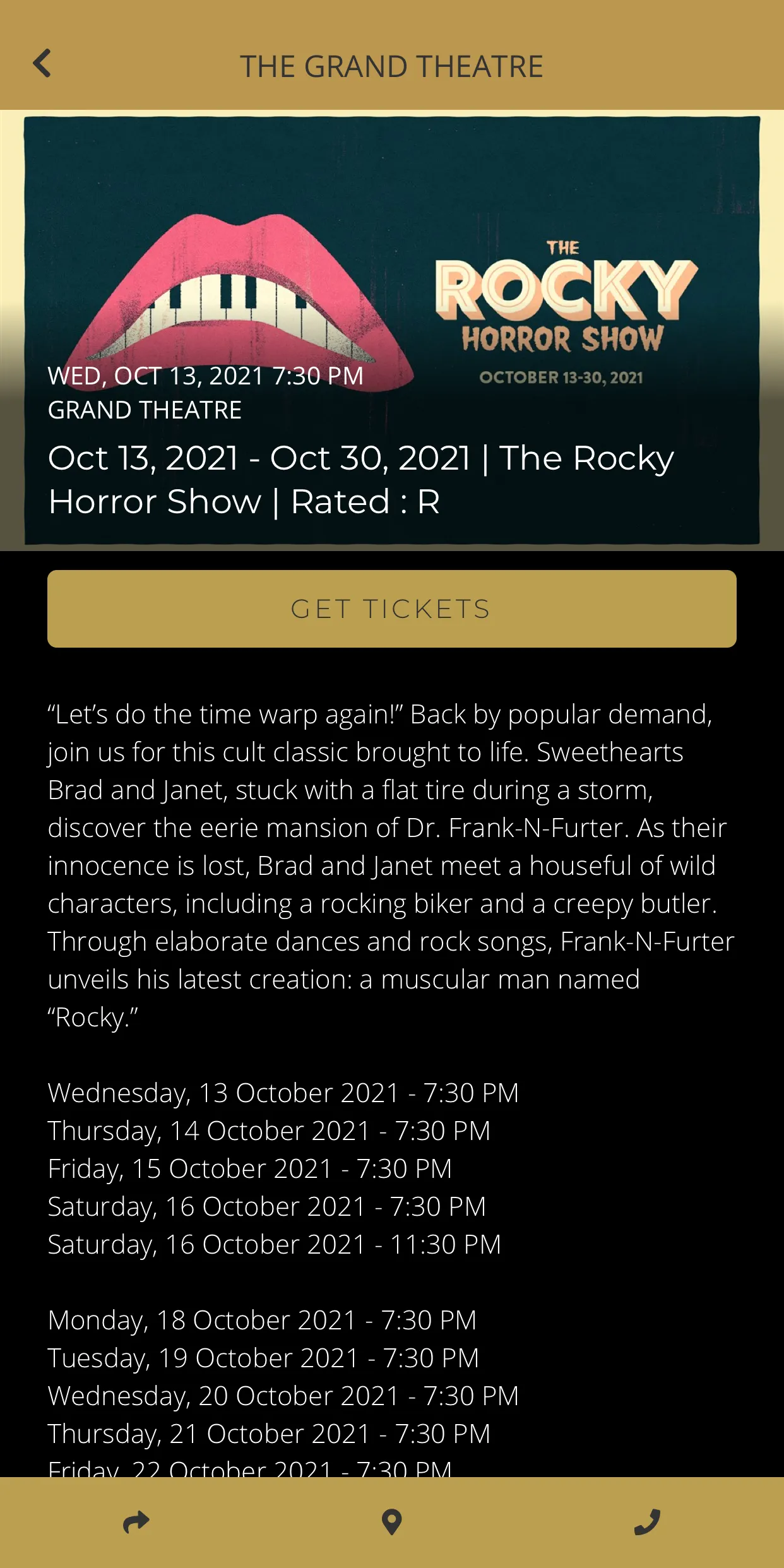 The Grand Theatre SLC | Indus Appstore | Screenshot