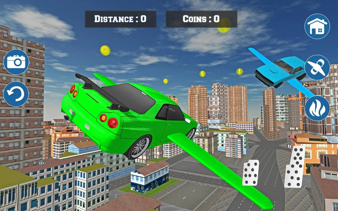 Futuristic Real Flying Car 3D | Indus Appstore | Screenshot