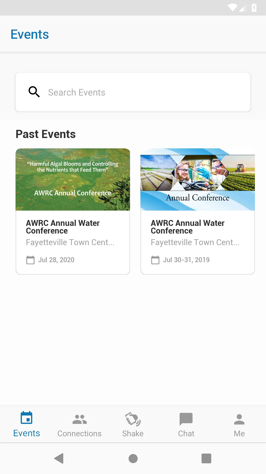 AWRC Annual Water Conference | Indus Appstore | Screenshot