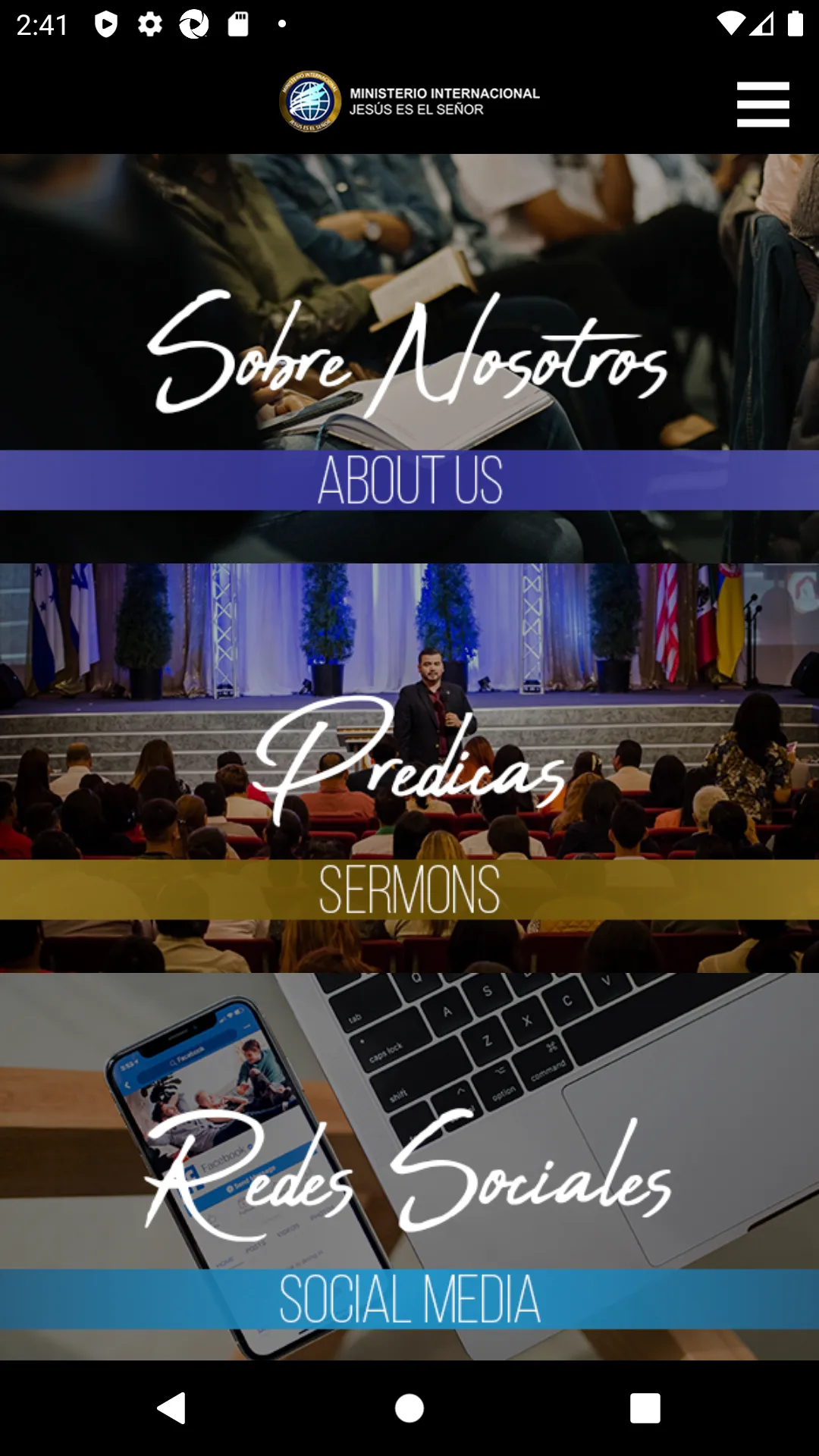 Ministerio Jesus es el Senor | Indus Appstore | Screenshot