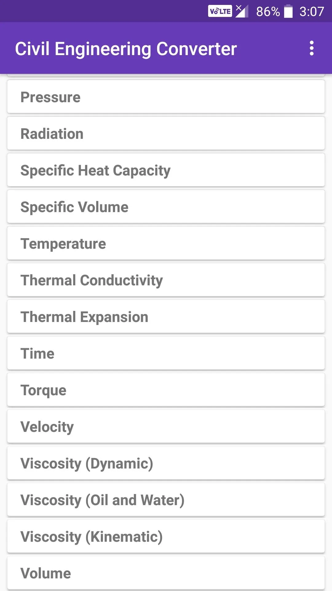 Civil Engineering Converter | Indus Appstore | Screenshot