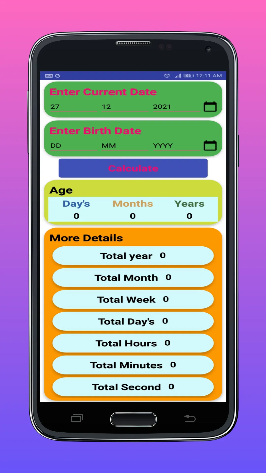 Age Calculator | Indus Appstore | Screenshot