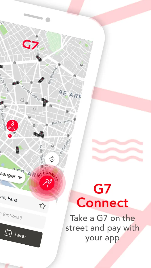 G7 TAXI Personal - Paris | Indus Appstore | Screenshot