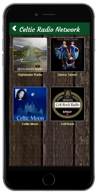 Celtic Radio Network | Indus Appstore | Screenshot