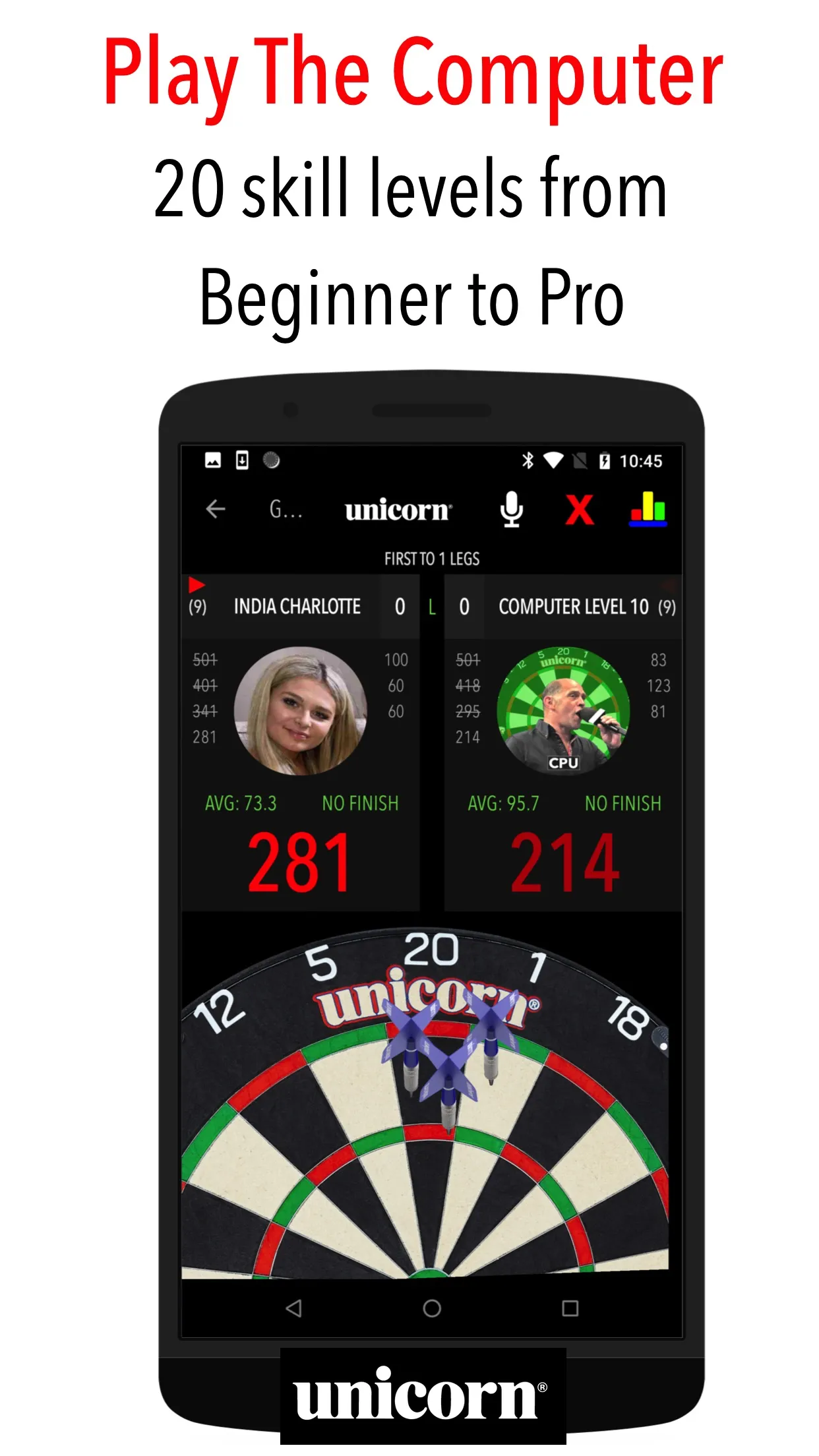 Russ Bray Darts Scorer Pro | Indus Appstore | Screenshot