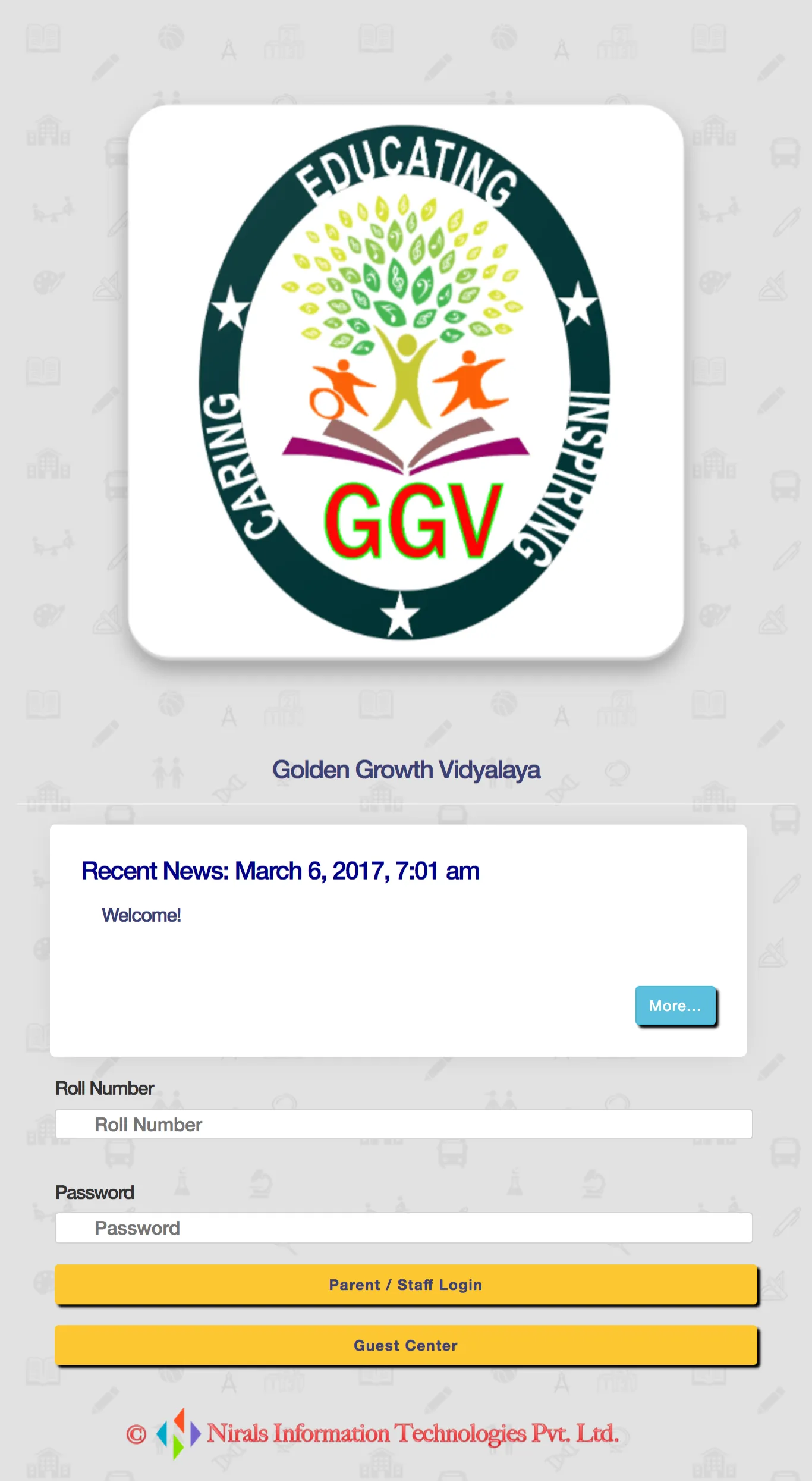 Golden Growth Vidyalaya | Indus Appstore | Screenshot