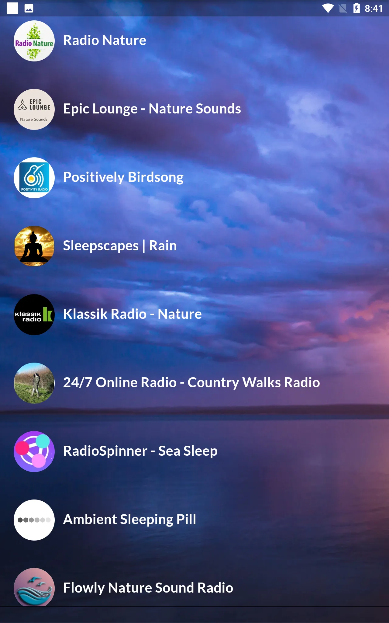 Nature Radio - Sounds | Indus Appstore | Screenshot