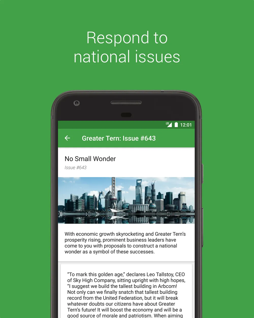 Stately for NationStates | Indus Appstore | Screenshot