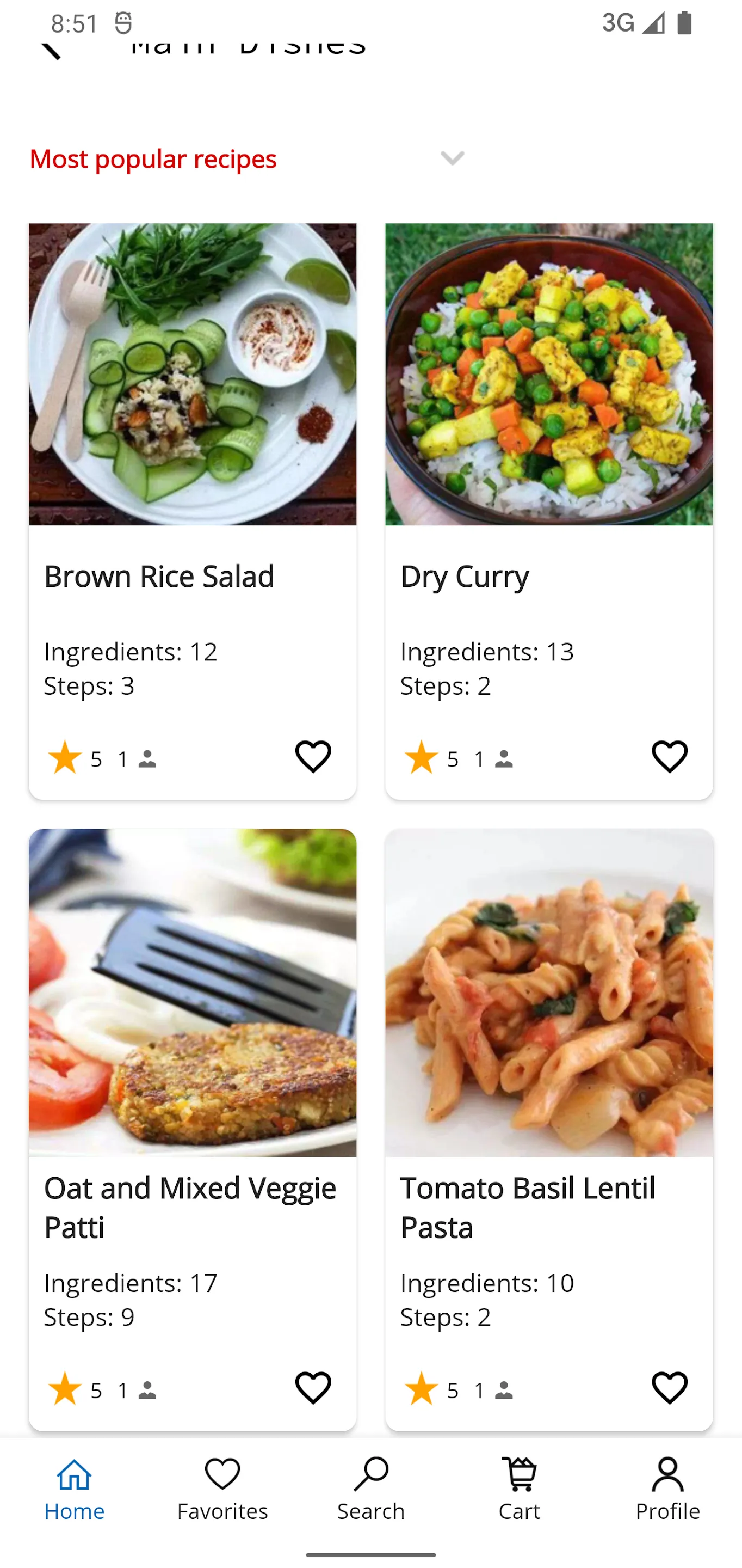 Vegetarian Recipes | Indus Appstore | Screenshot