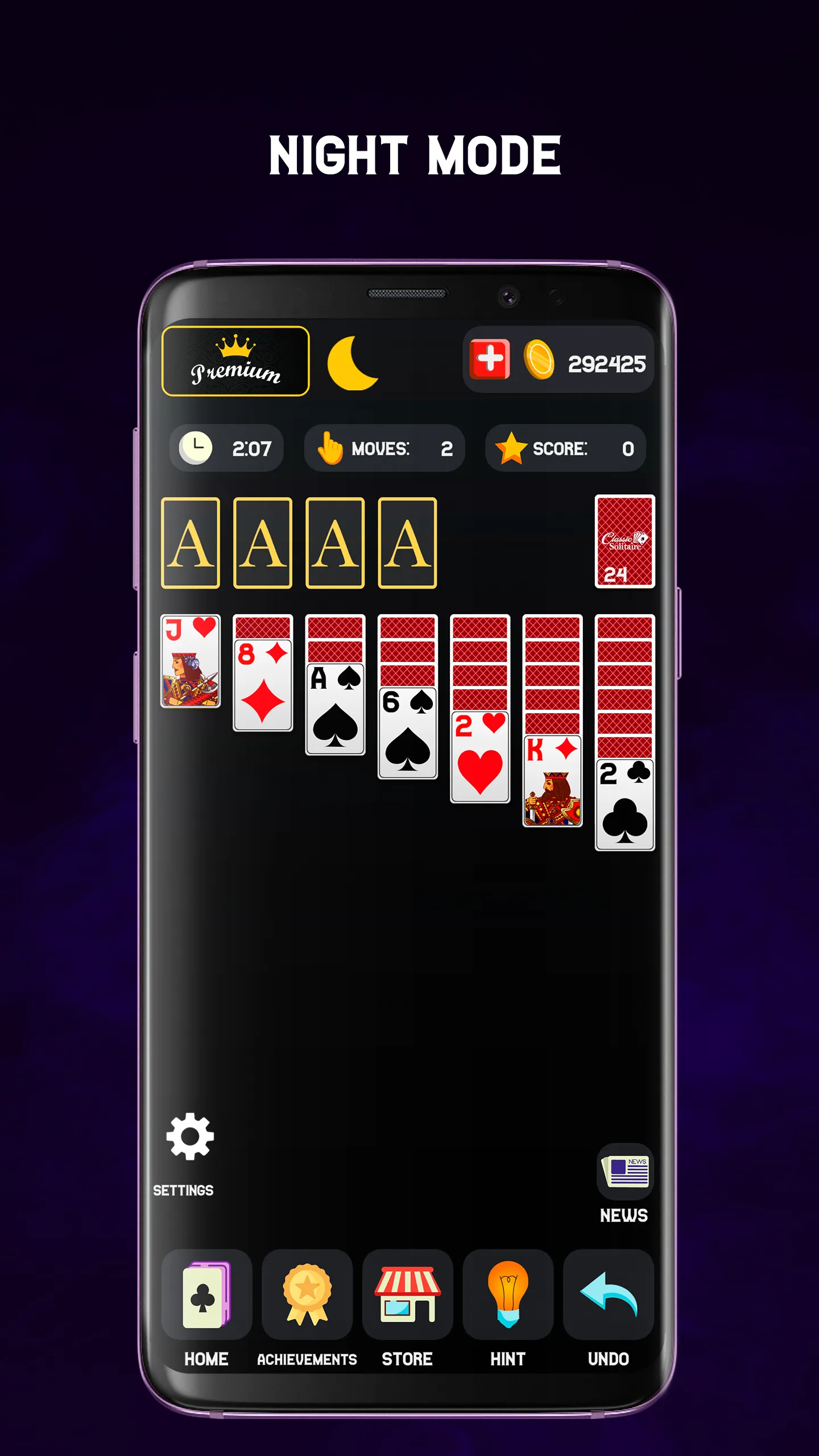 Classic Solitaire | Indus Appstore | Screenshot