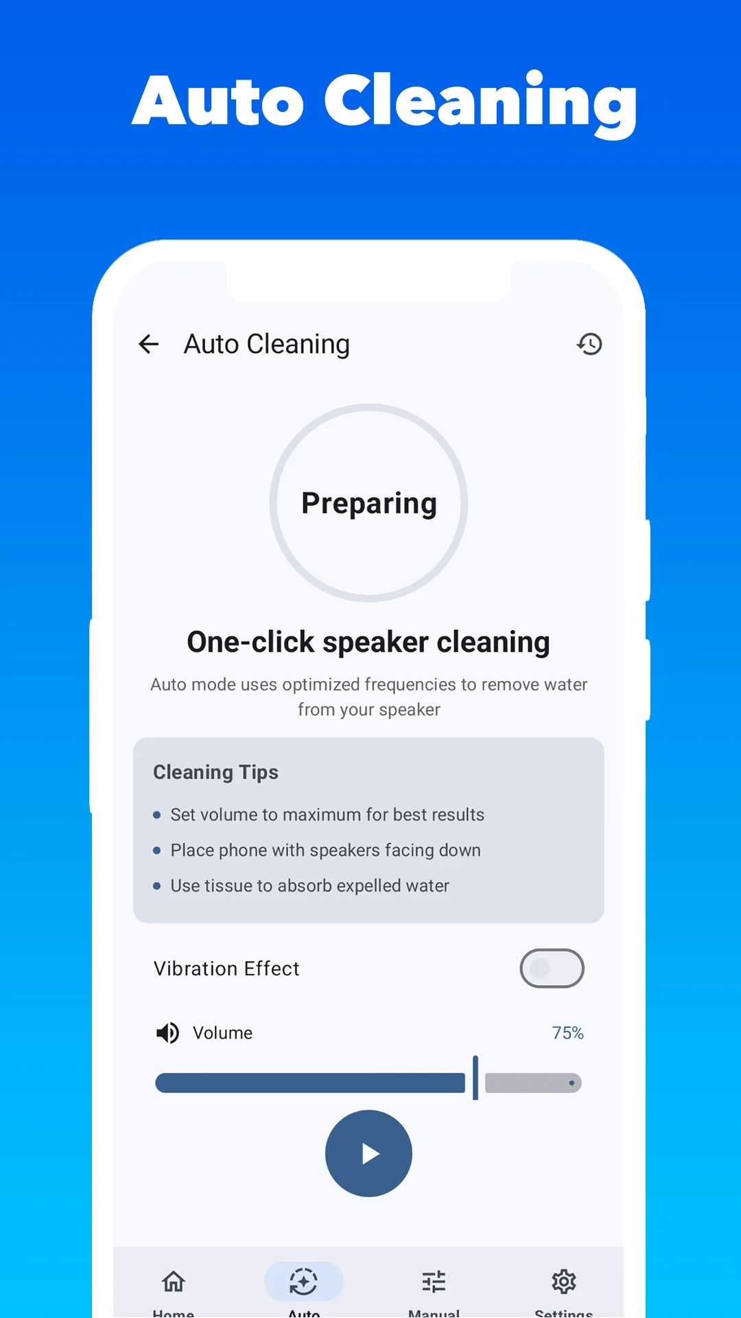 Speaker Cleaner - Remove Water | Indus Appstore | Screenshot