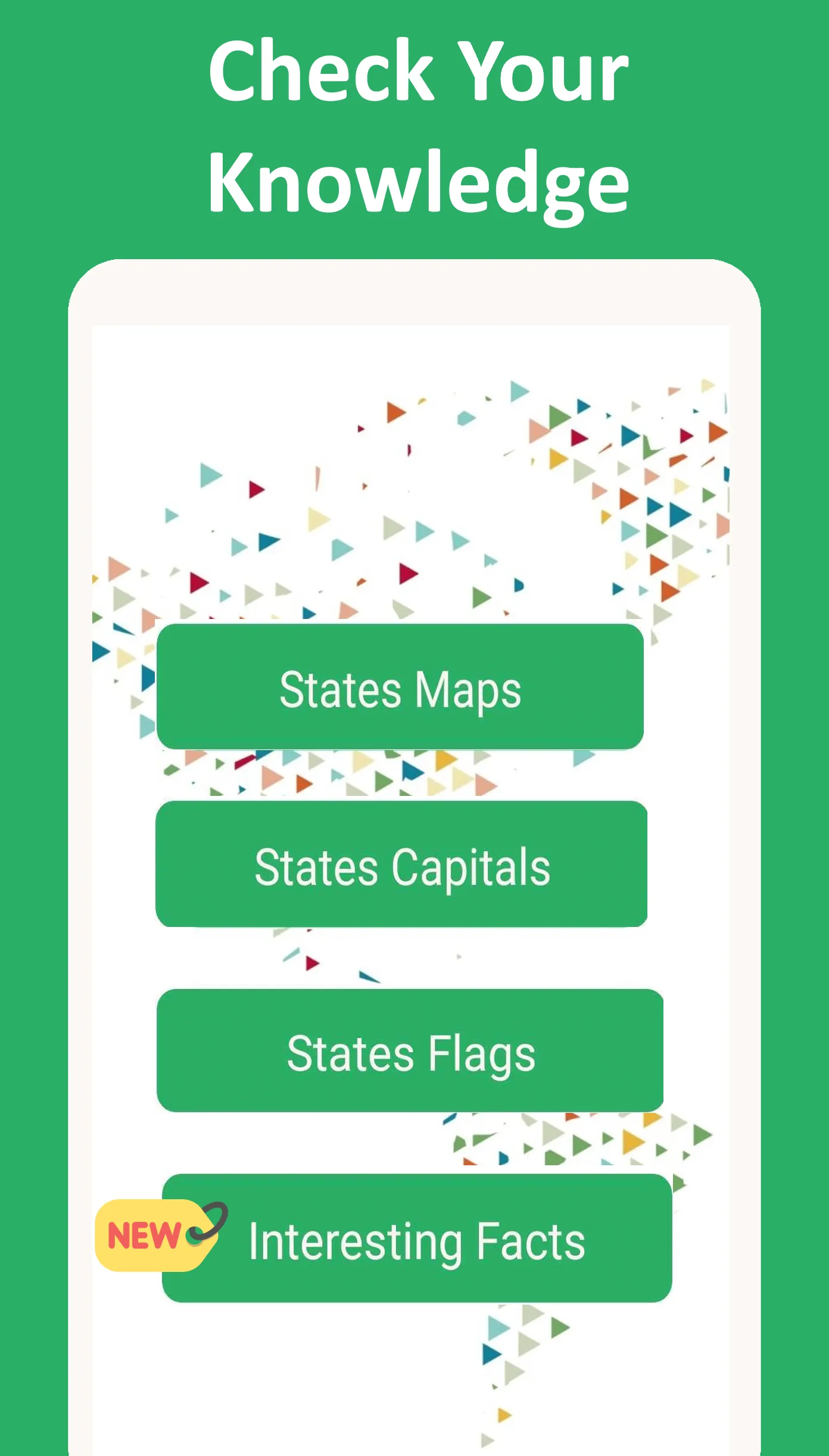 50 States: US Maps, Capitals | Indus Appstore | Screenshot