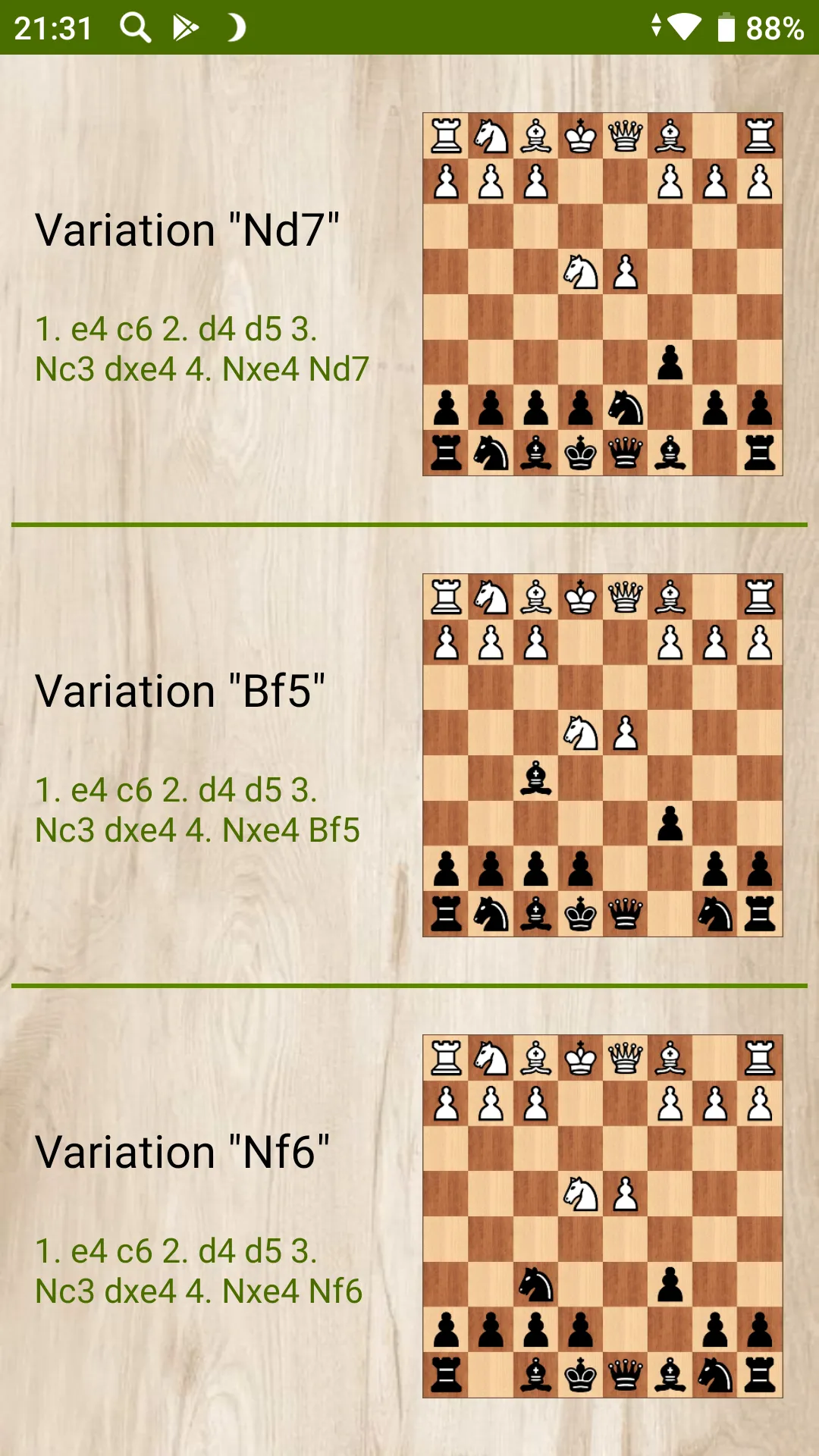 Chess - Classic Caro-Kann | Indus Appstore | Screenshot