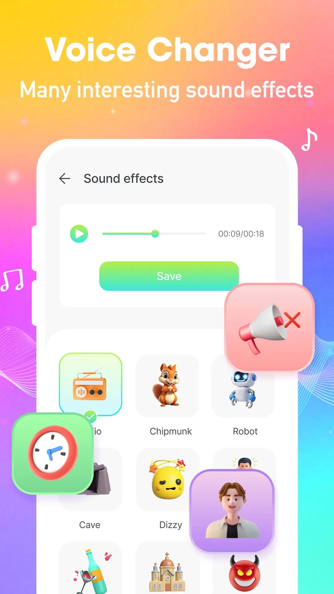 Voice Changer, Sound Effects | Indus Appstore | Screenshot