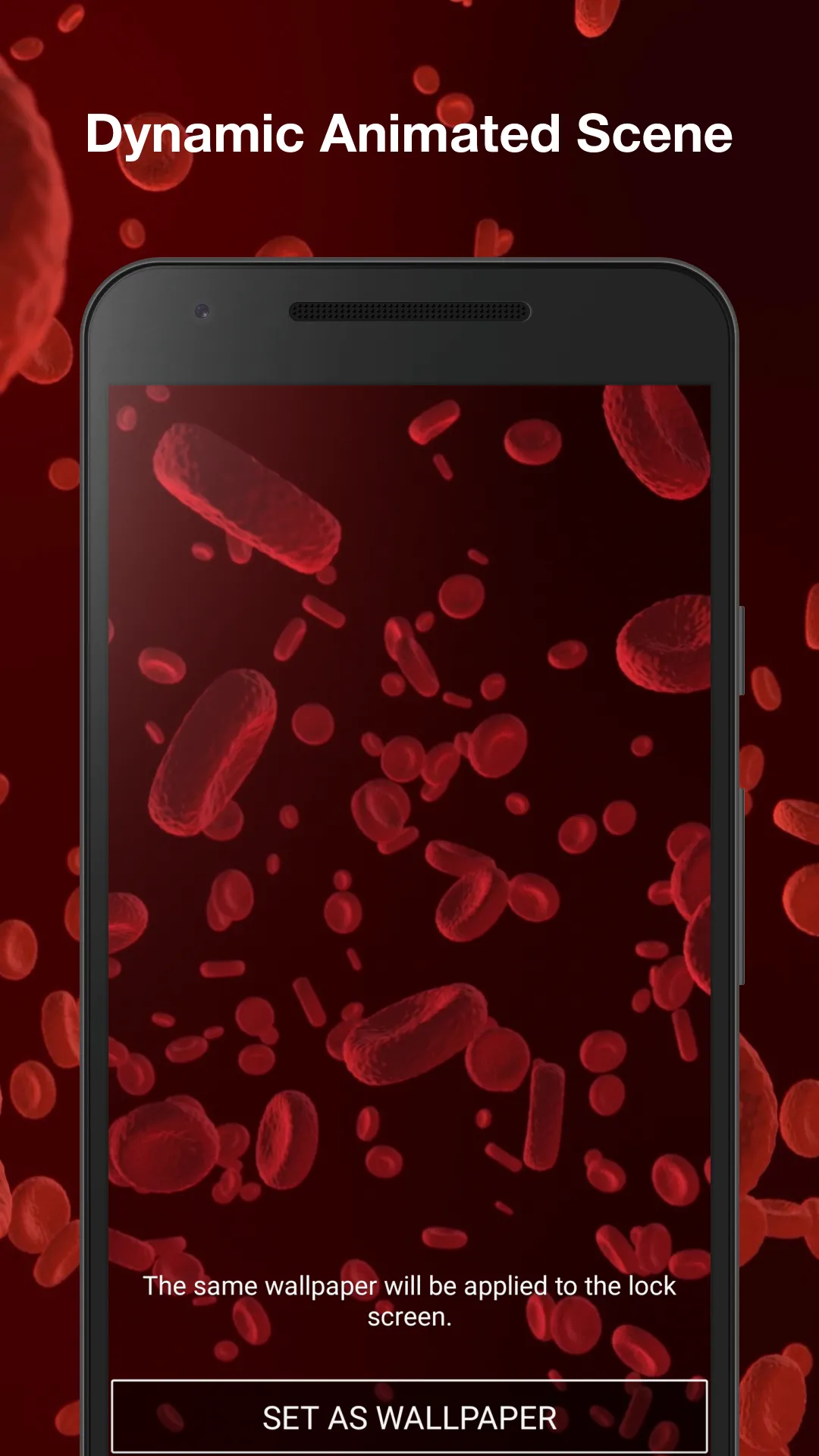 Blood Cells Live Wallpaper | Indus Appstore | Screenshot