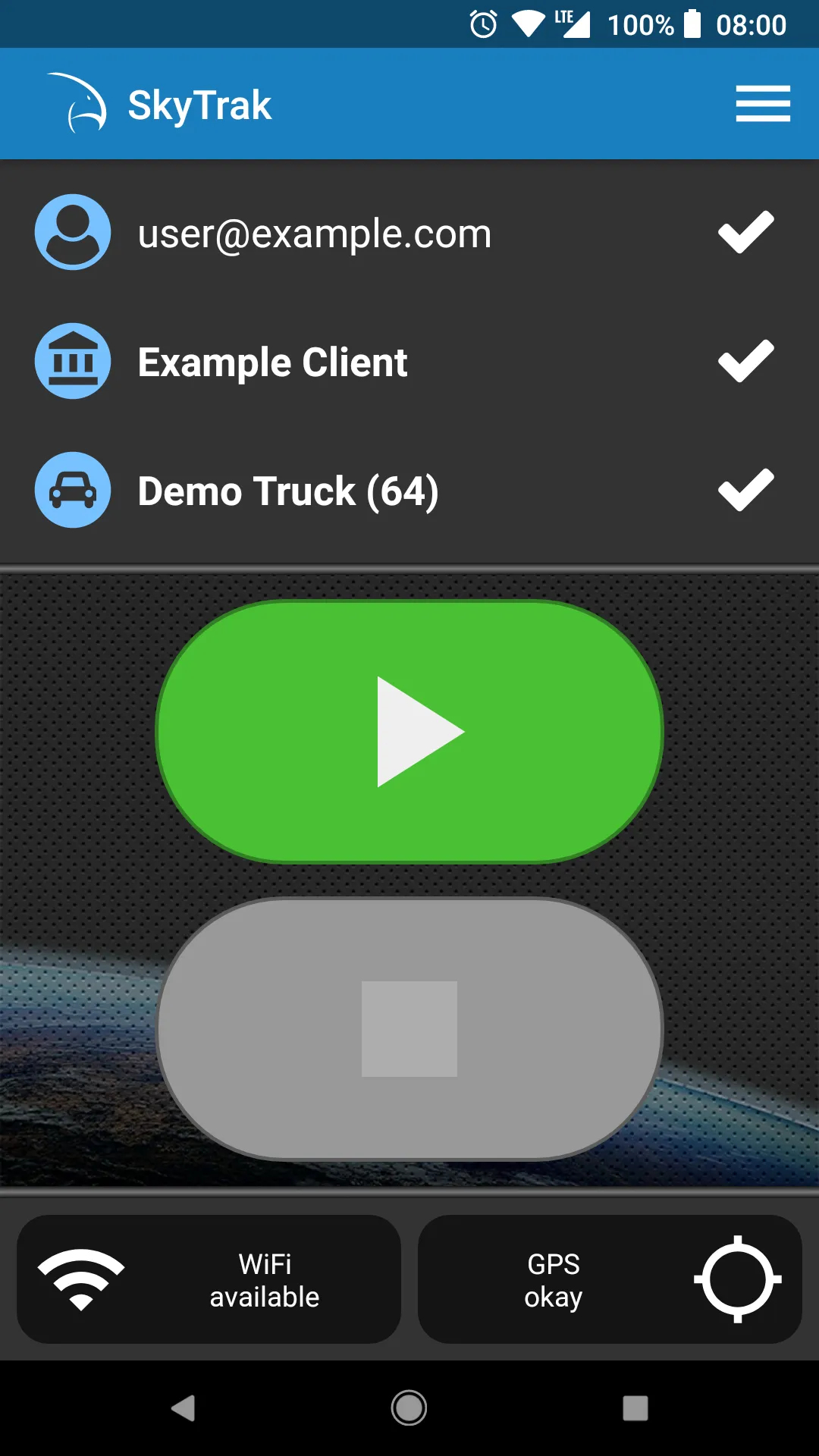 SkyTrak – Mobile Telematics | Indus Appstore | Screenshot