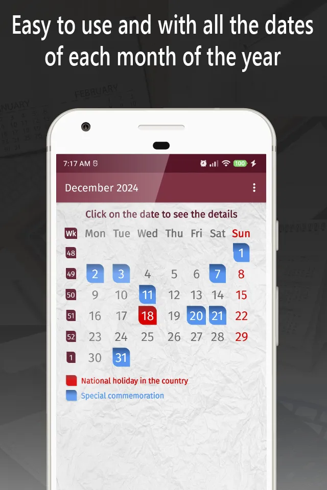 qatar calendar 2024 | Indus Appstore | Screenshot