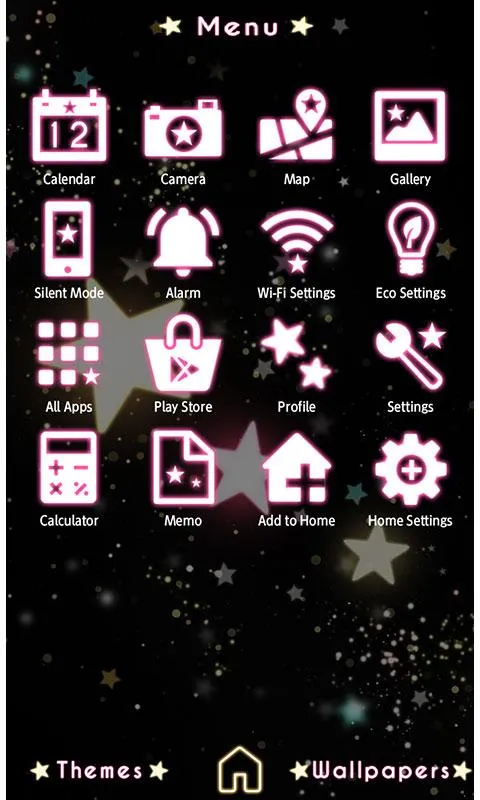 Cute Theme-Starry Heavens- | Indus Appstore | Screenshot