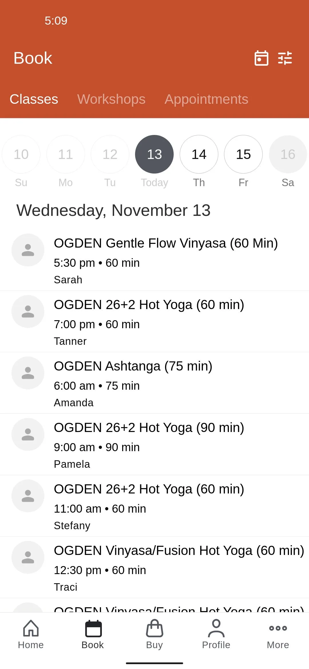 Higher Ground Hot Yoga | Indus Appstore | Screenshot