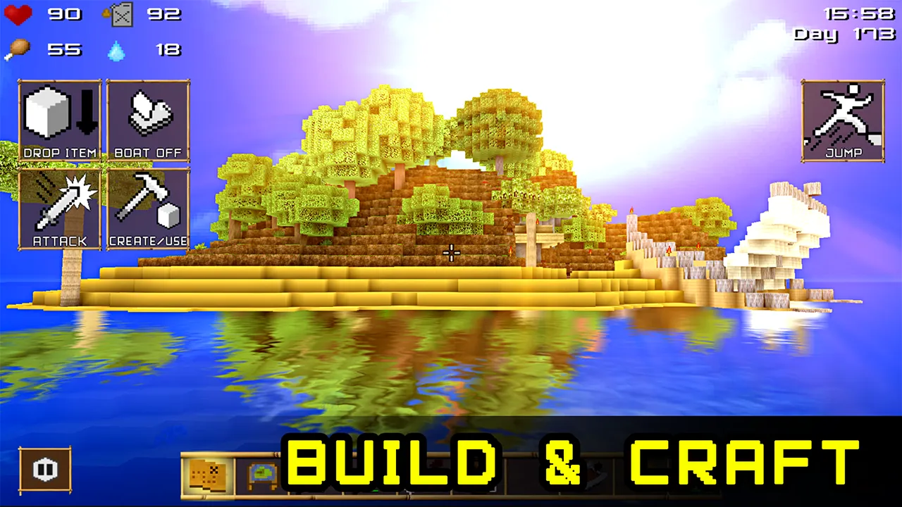 Cube Life: Island Survival | Indus Appstore | Screenshot