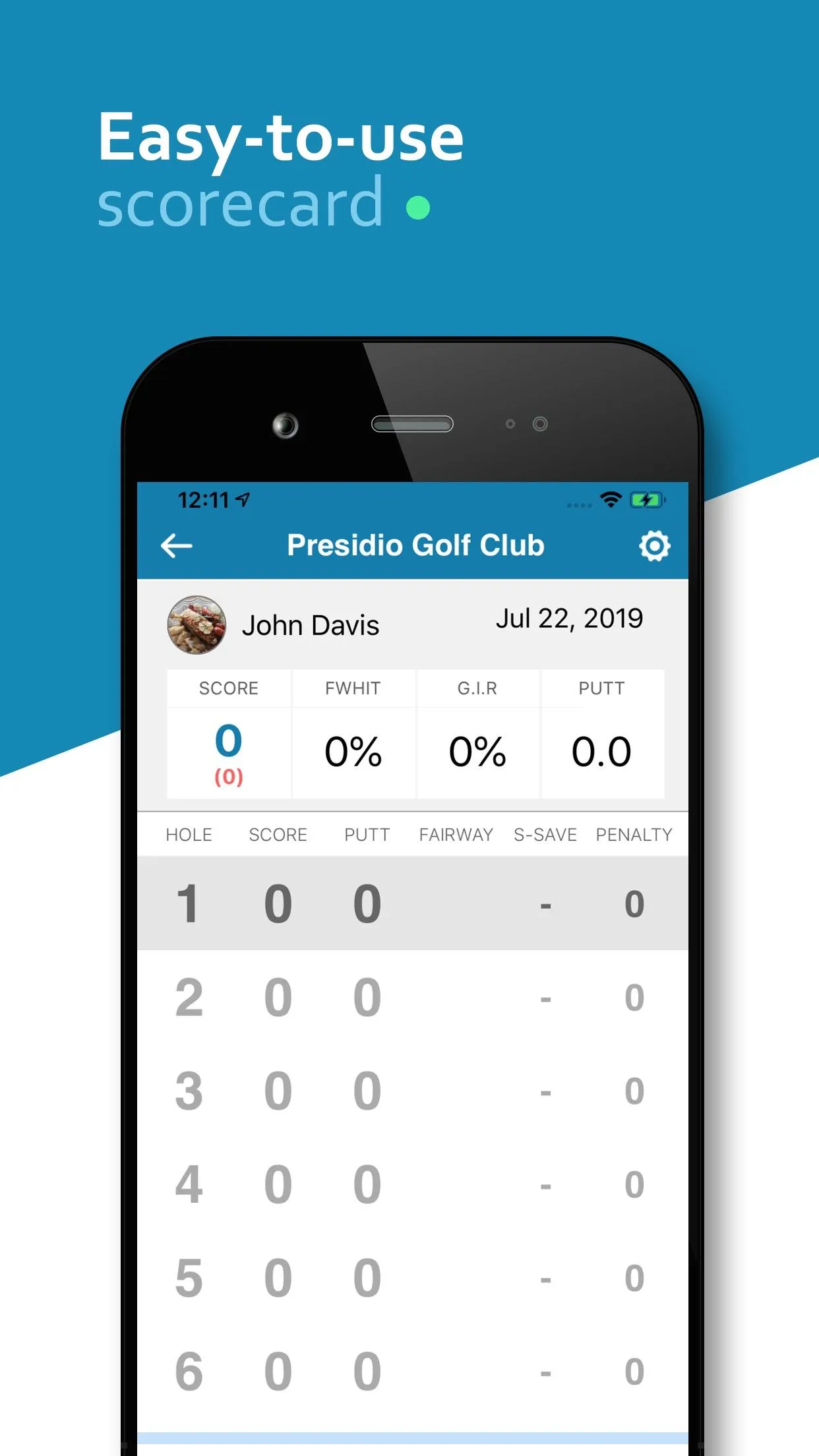 UGolf GPS Rangefinder& Score | Indus Appstore | Screenshot