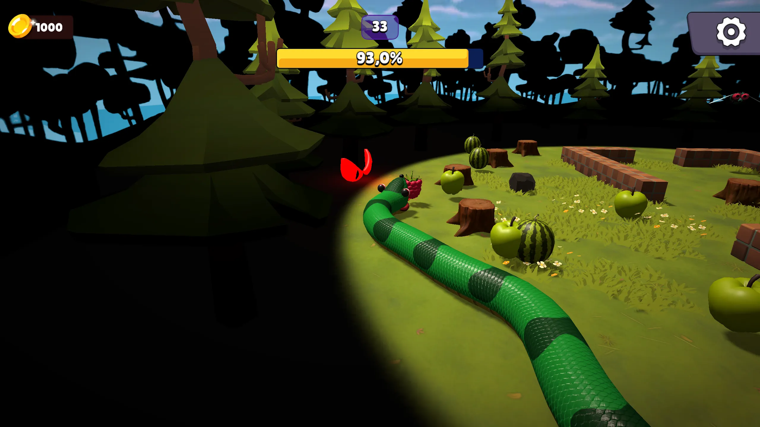 Axy Snake 3D: Classic Arcade | Indus Appstore | Screenshot