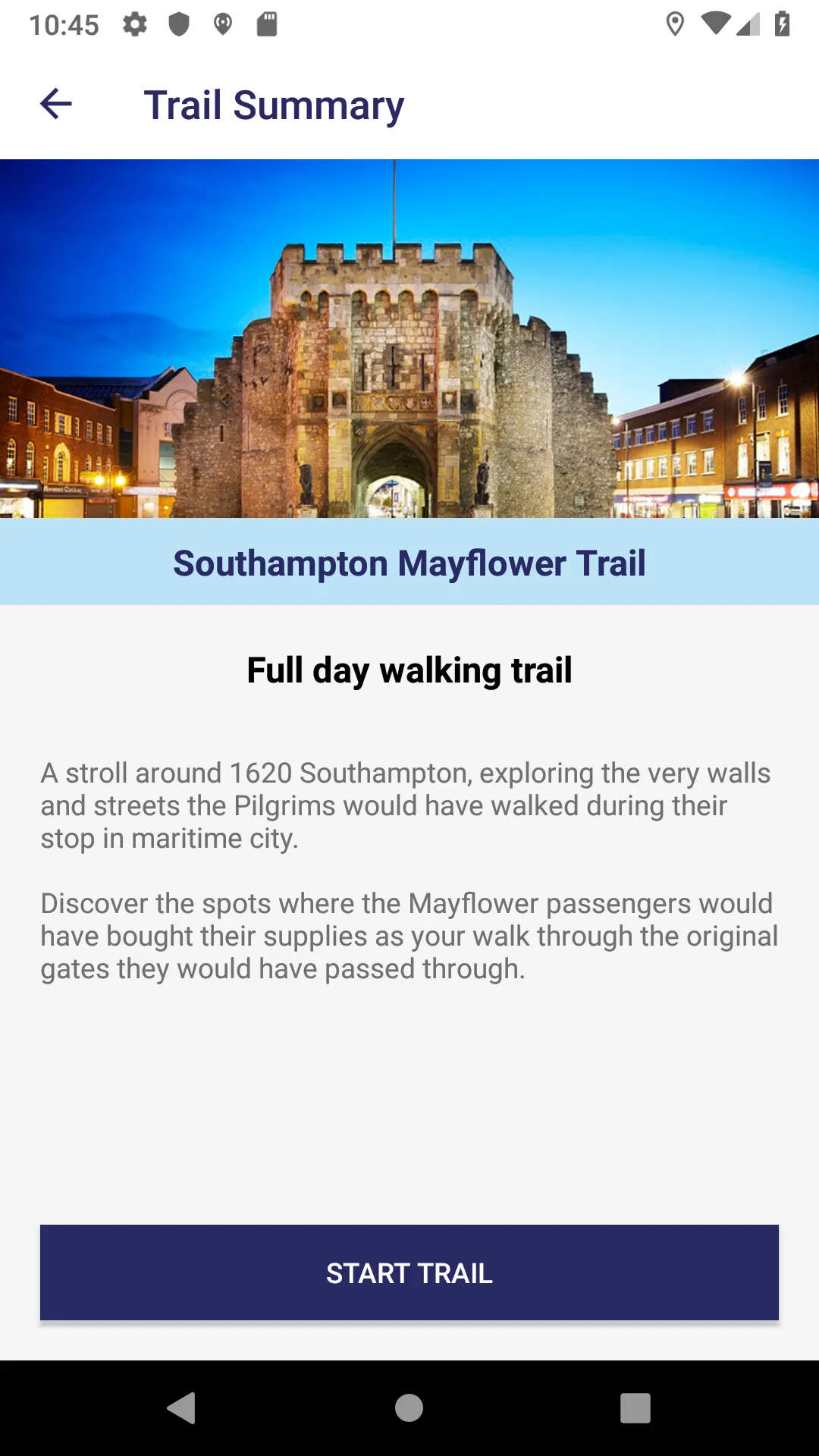 Mayflower Self-Guided Tours | Indus Appstore | Screenshot