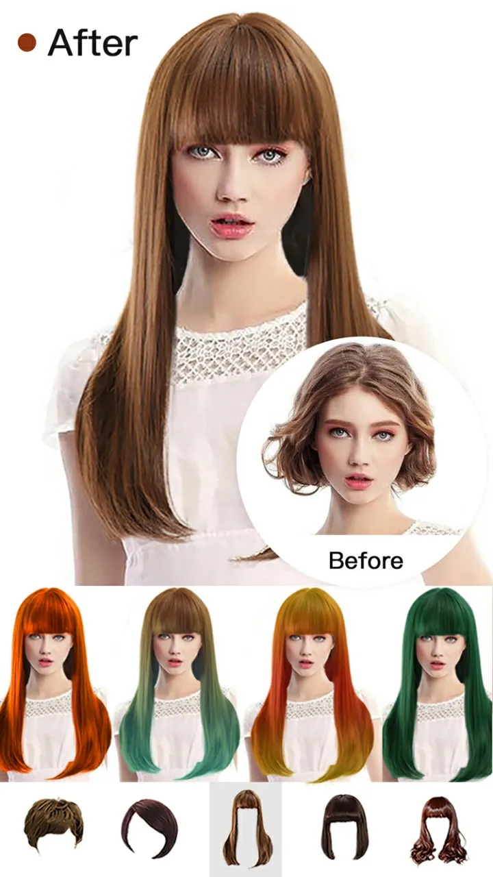 Hairstyle Try On app for Women | Indus Appstore | Screenshot