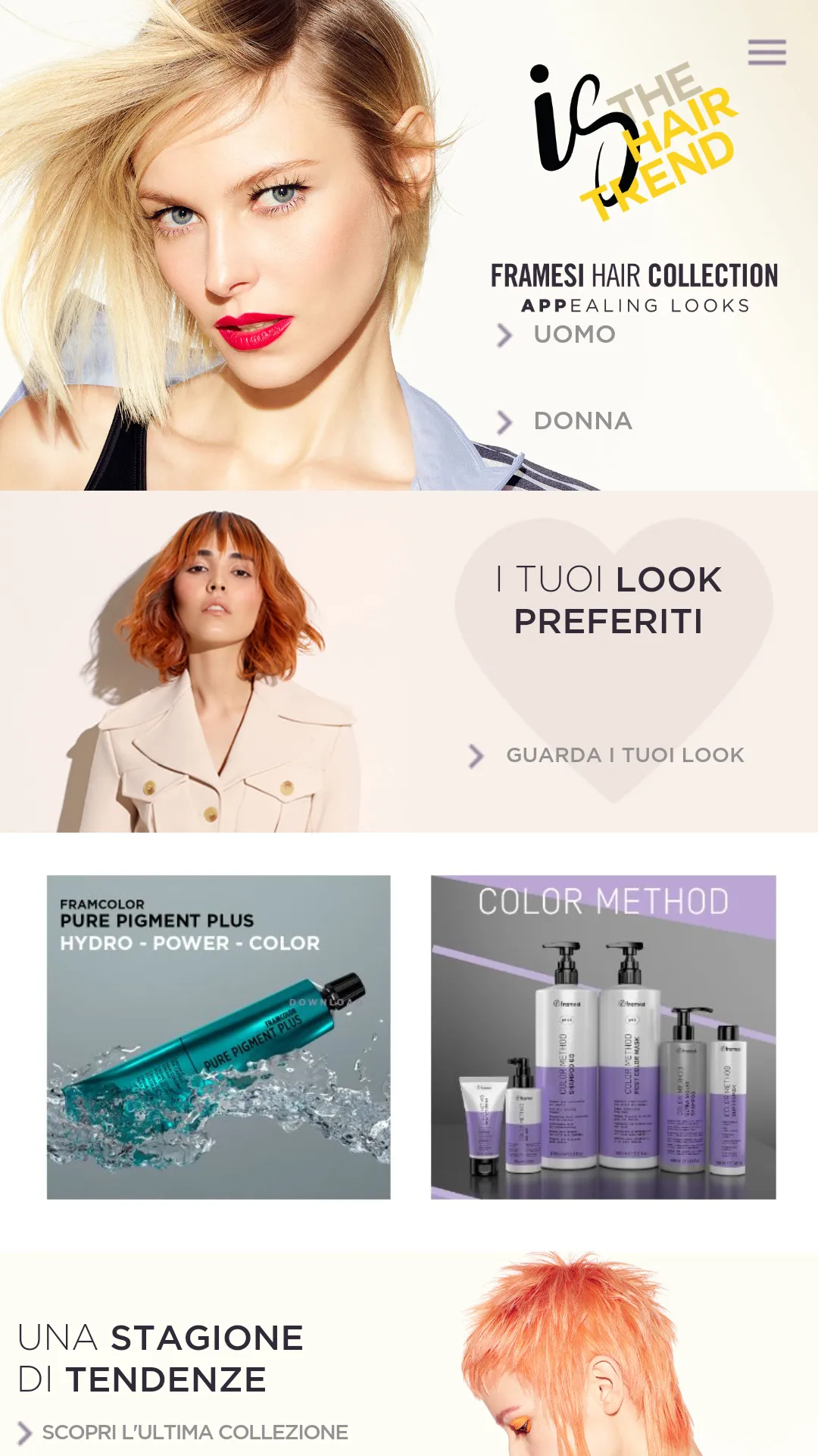 Framesi Hair Collection | Indus Appstore | Screenshot