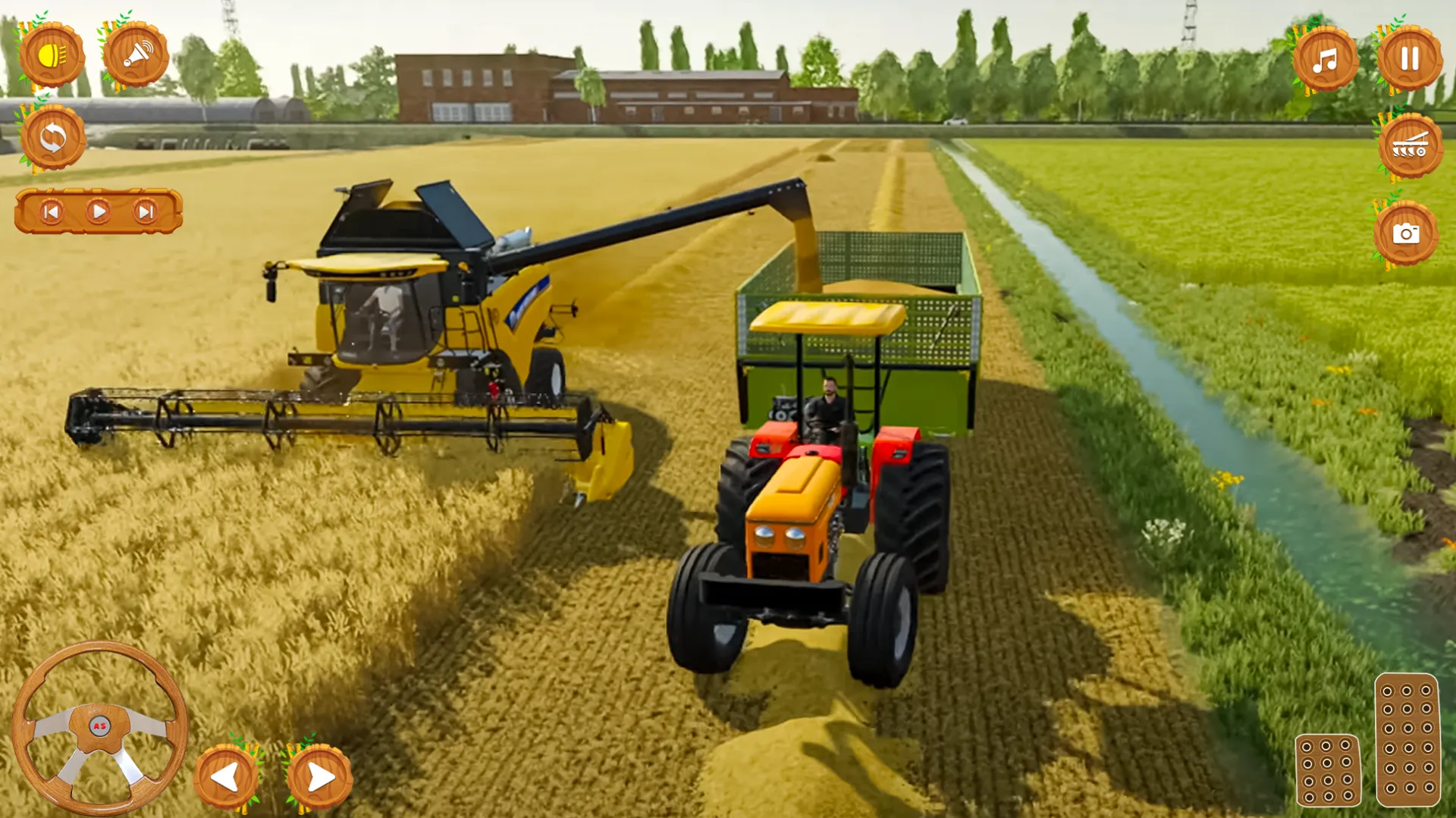 Indian Farming Tractor 3D Game | Indus Appstore | Screenshot